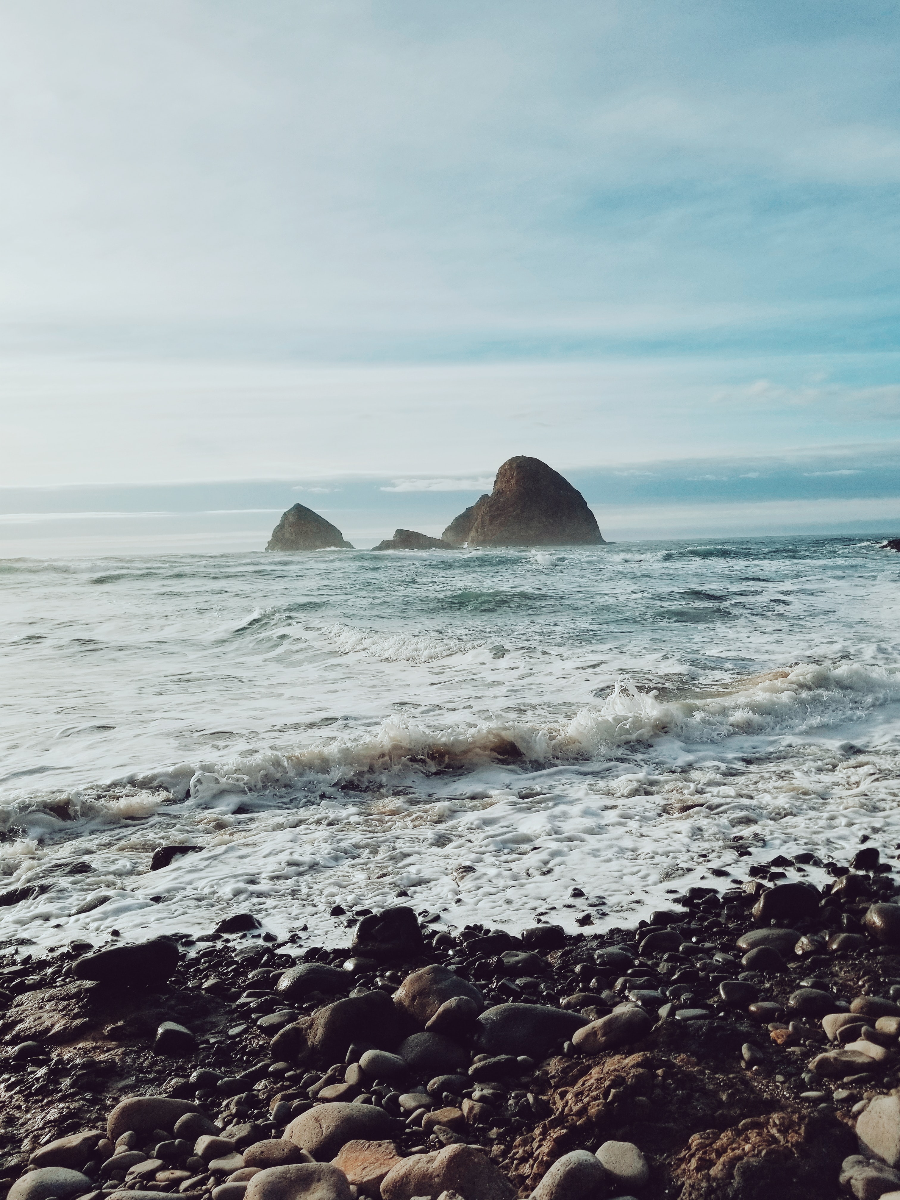 Laden Sie das Natur, Waves, Strand, Felsen, Die Steine, Sturm-Bild kostenlos auf Ihren PC-Desktop herunter