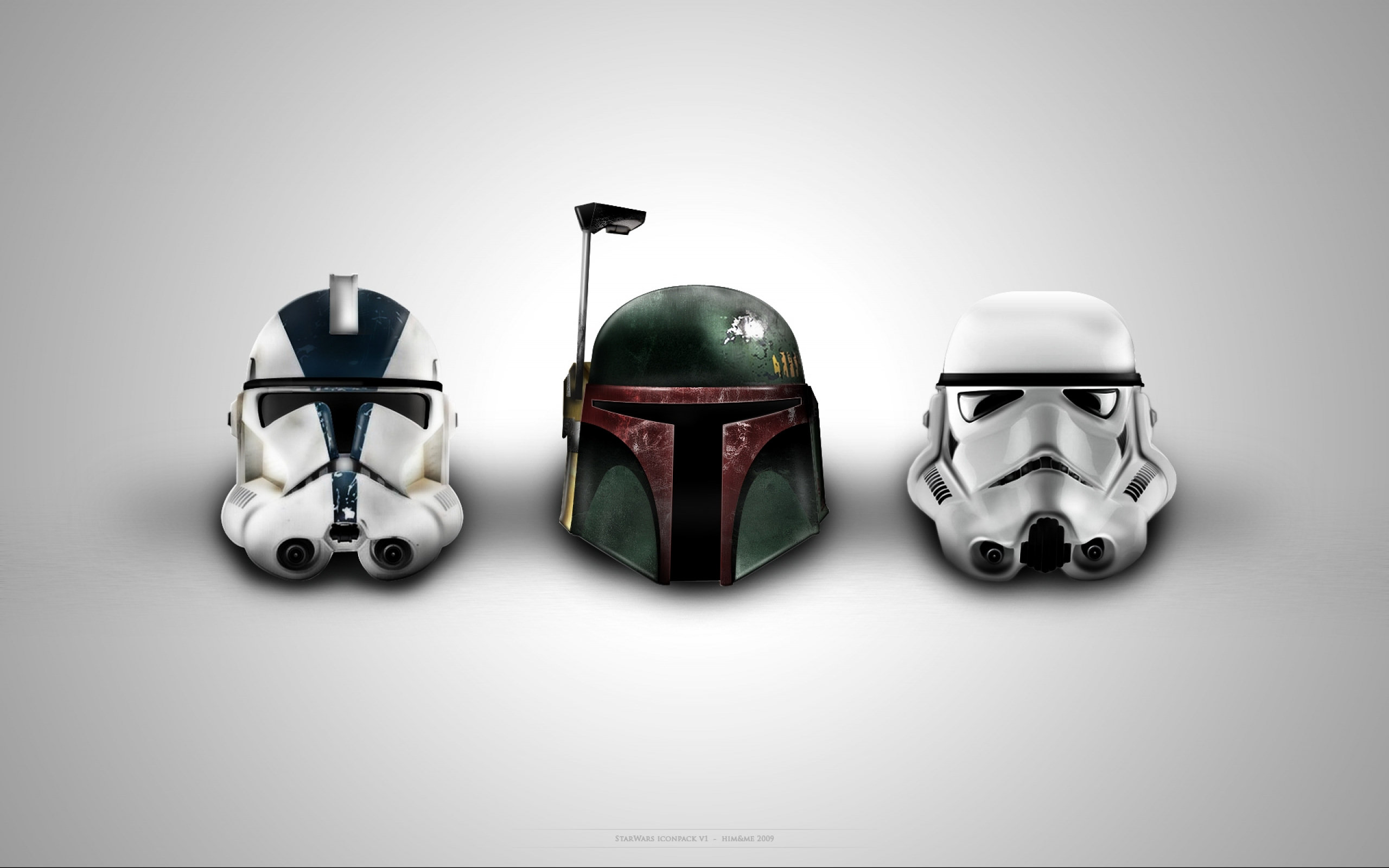 Mobile HD Wallpaper Helmet star wars, clone trooper, boba fett, stormtrooper