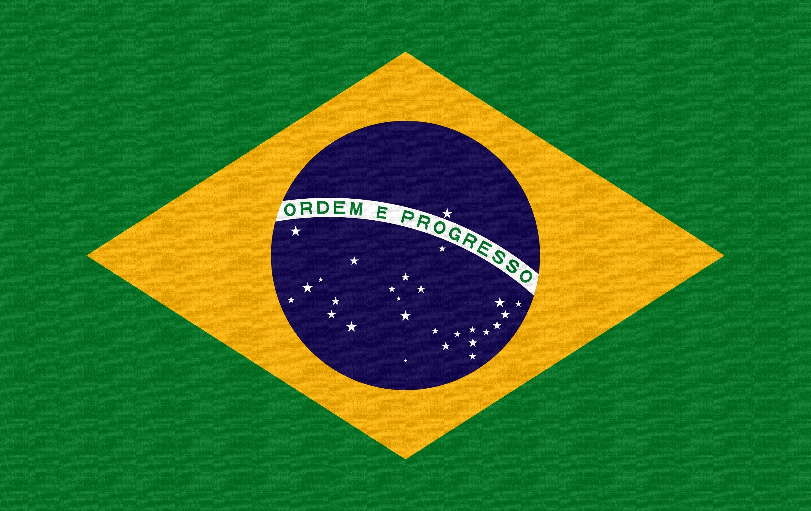 Brazil miscellaneous, flag, symbolism, miscellanea 4k Wallpaper