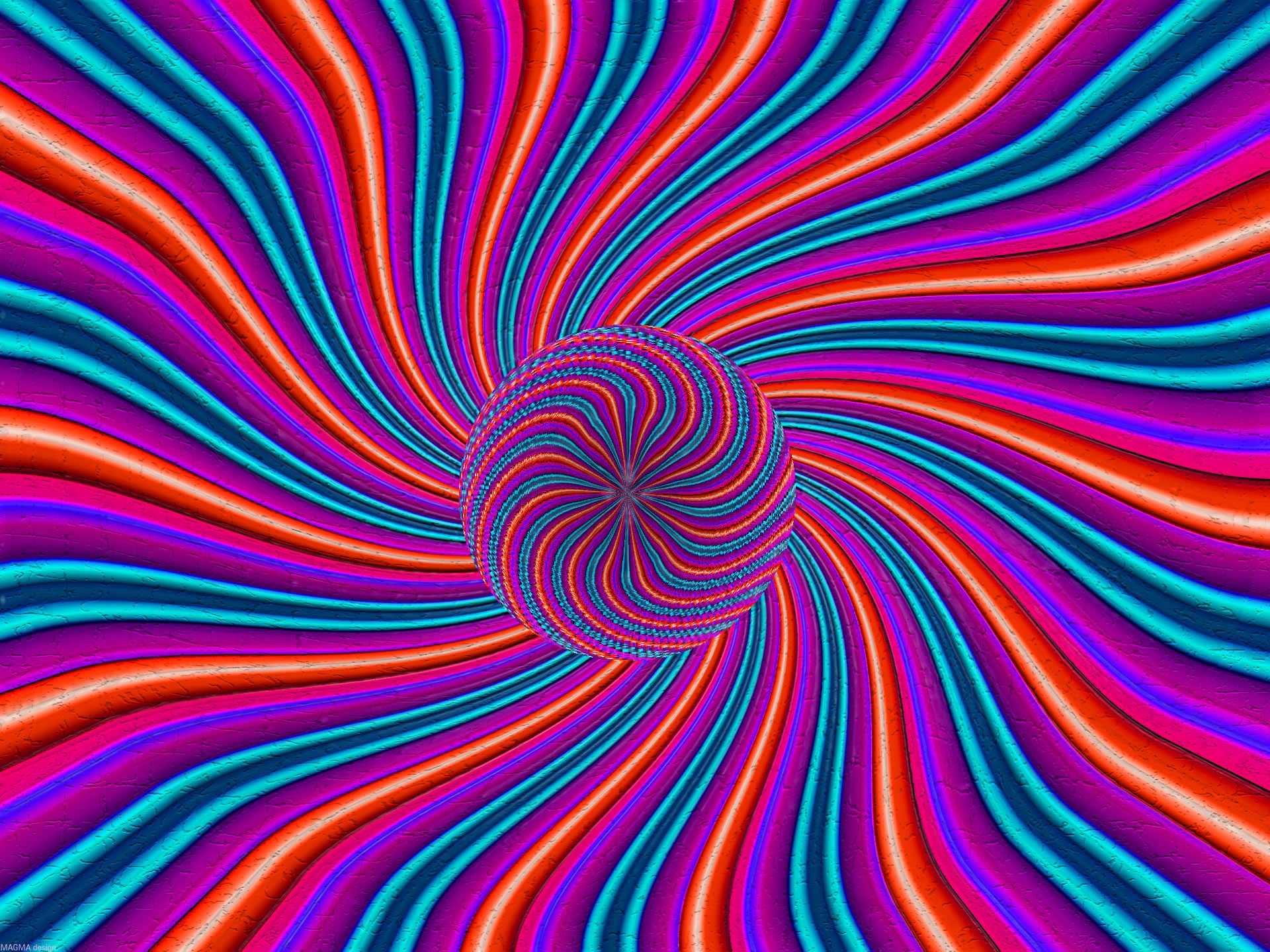 optical illusion, abstract, circles, lines, colors, color