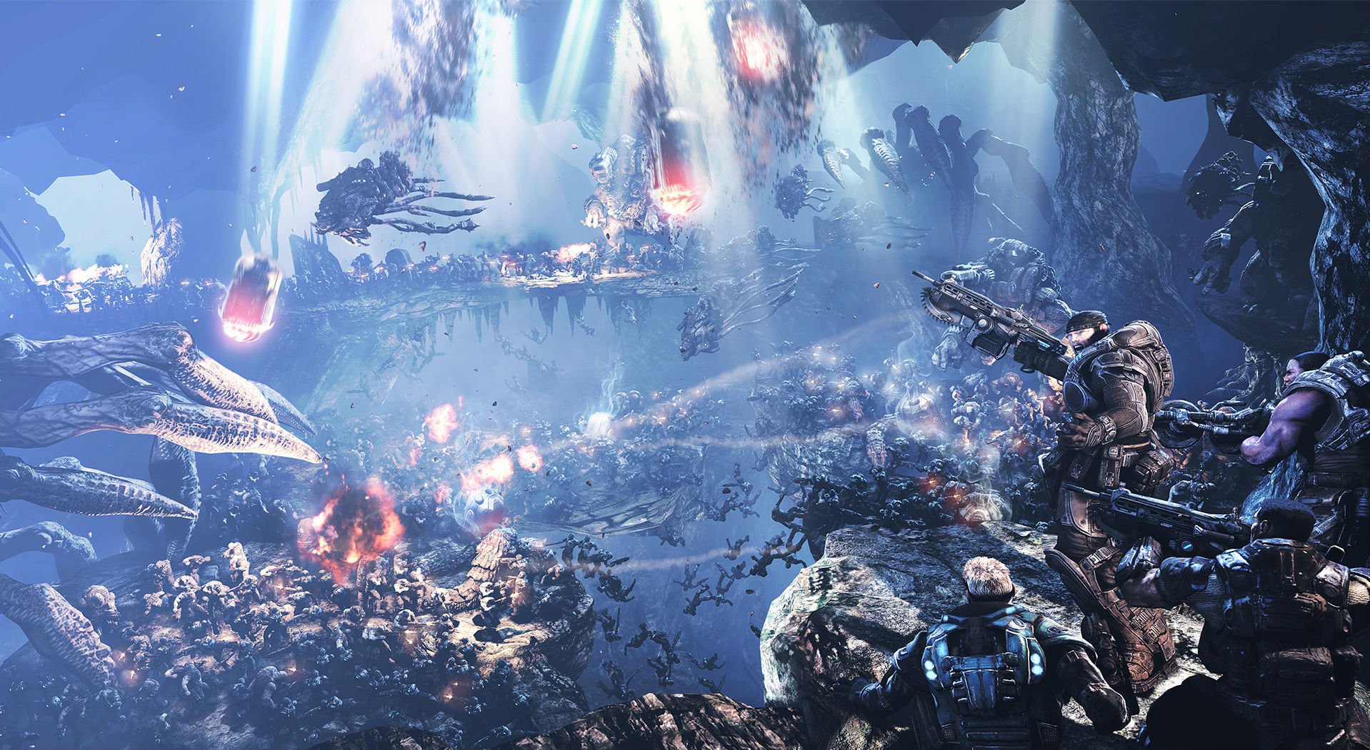 video game, gears of war 2, gears of war download HD wallpaper