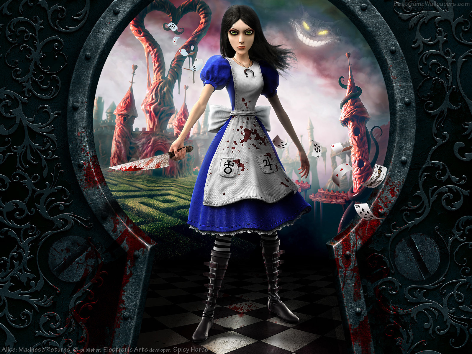 Handy-Wallpaper Spiele, Alice: Madness Returns kostenlos herunterladen.