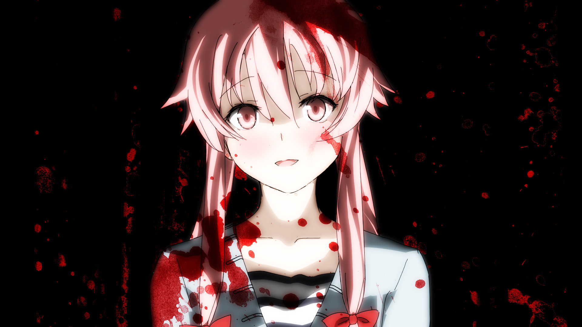 15635 descargar fondo de pantalla anime, rojo, chicas, sangre: protectores de pantalla e imágenes gratis