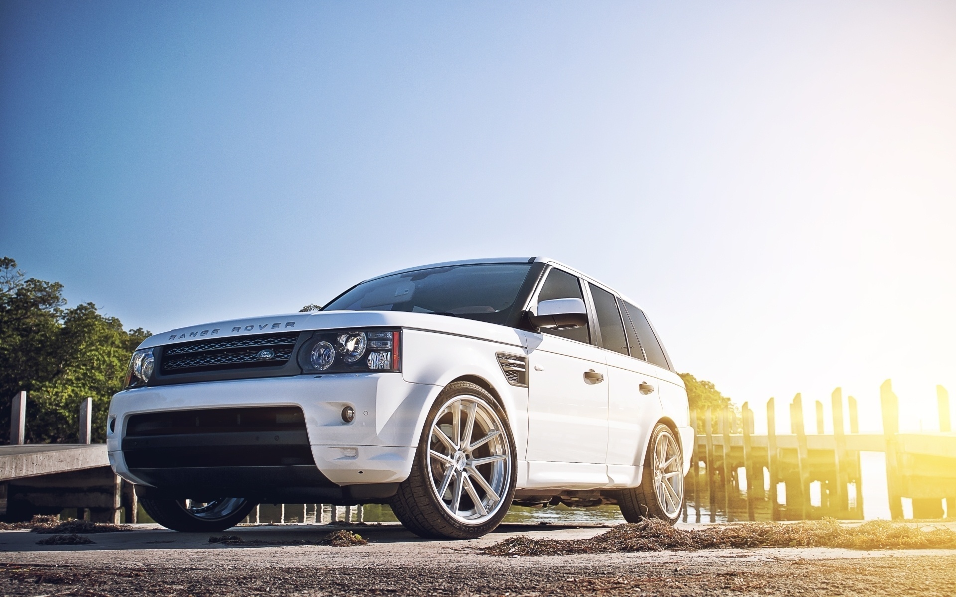 20436 Bildschirmschoner und Hintergrundbilder Range Rover auf Ihrem Telefon. Laden Sie transport, auto, range rover, blau Bilder kostenlos herunter