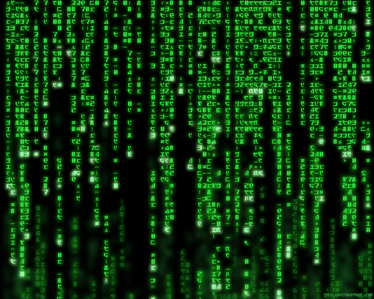 android movie, the matrix, code