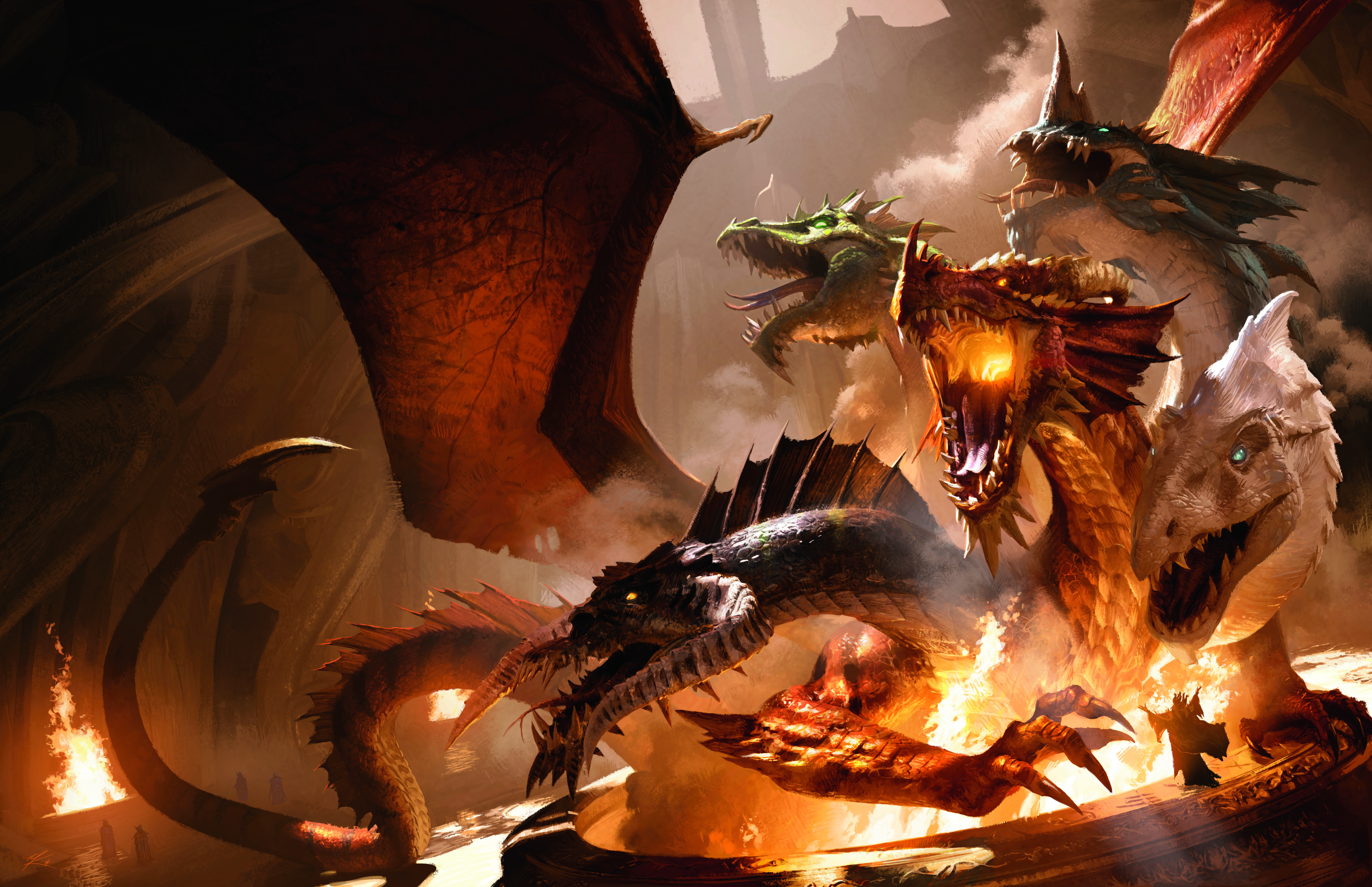 766015 скачать обои игры, подземелья и драконы, гидра, тиамат (dungeons & dragons) - заставки и картинки бесплатно