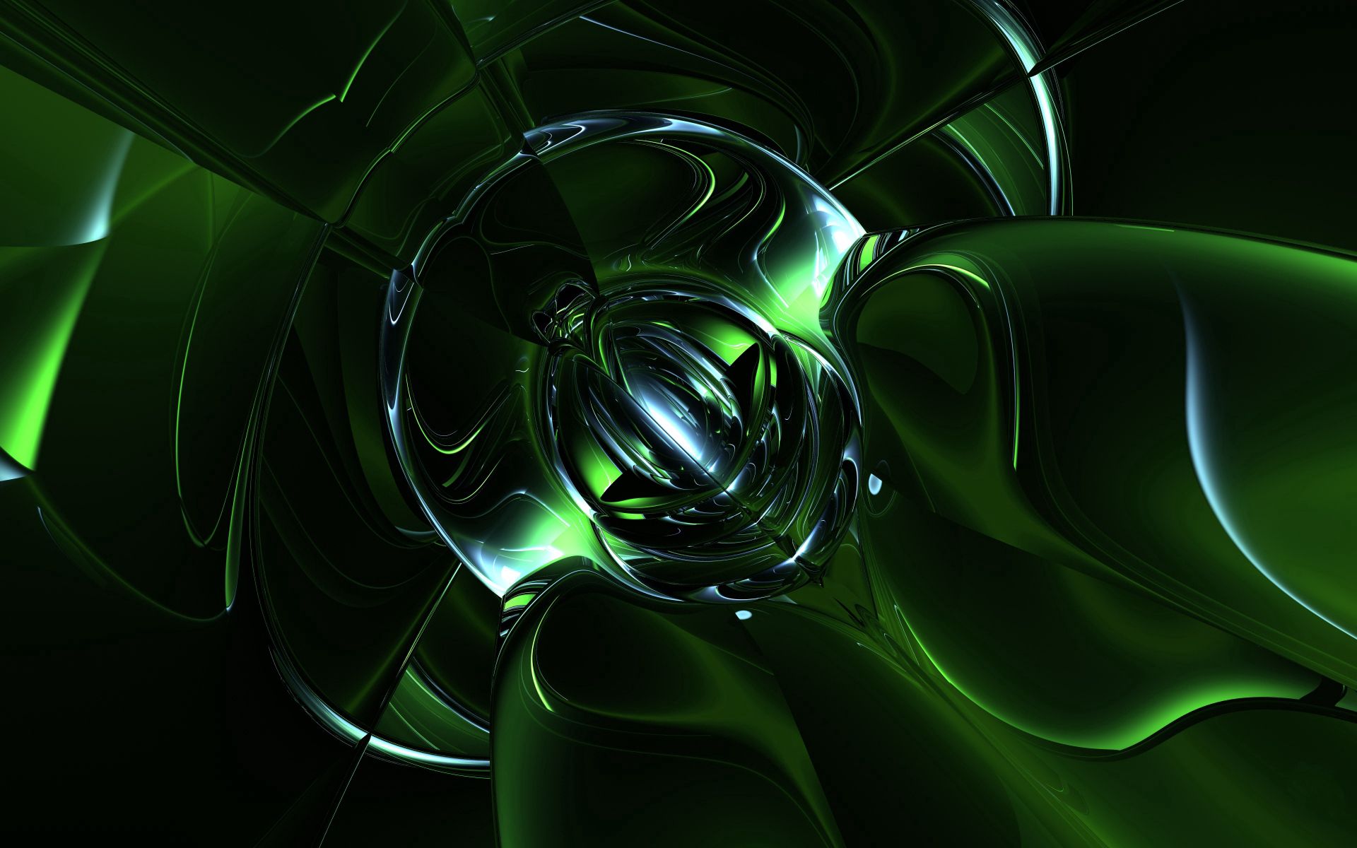 Widescreen image immersion, plexus, abstract, compound