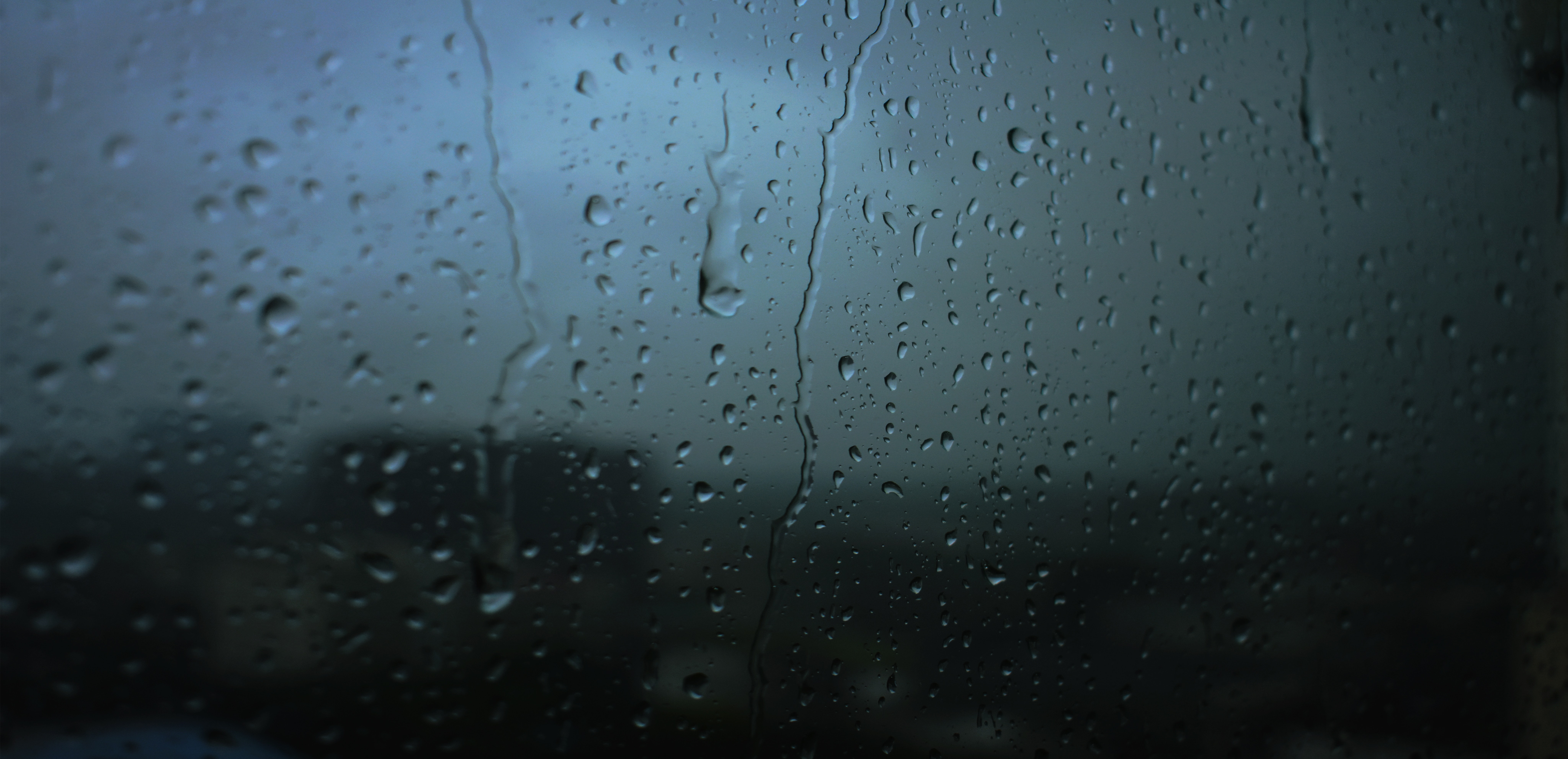 smooth, moisture, glass, drops Blur HQ Background Images