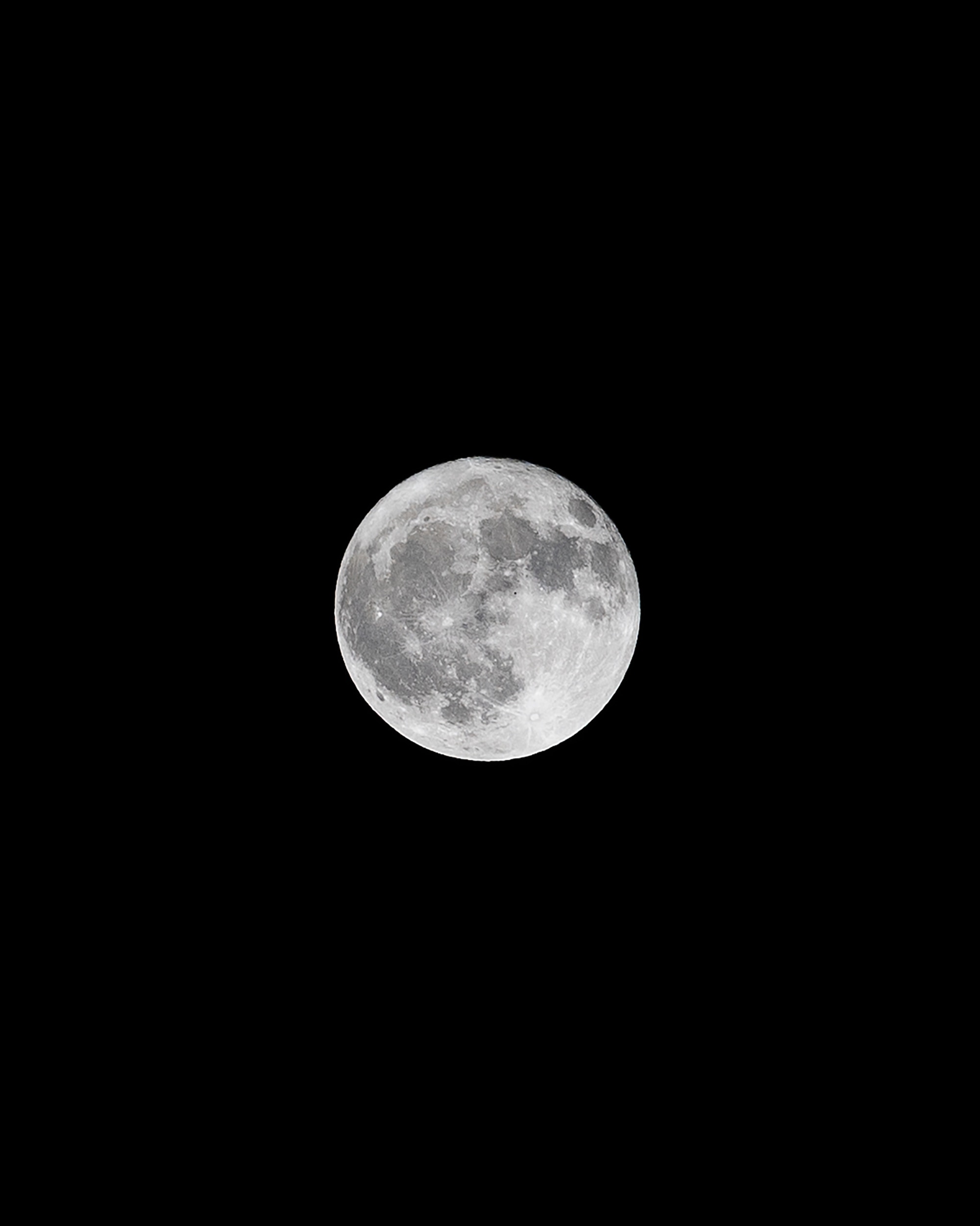 moon, full moon, universe, dark, bw, chb, satellite Free Stock Photo