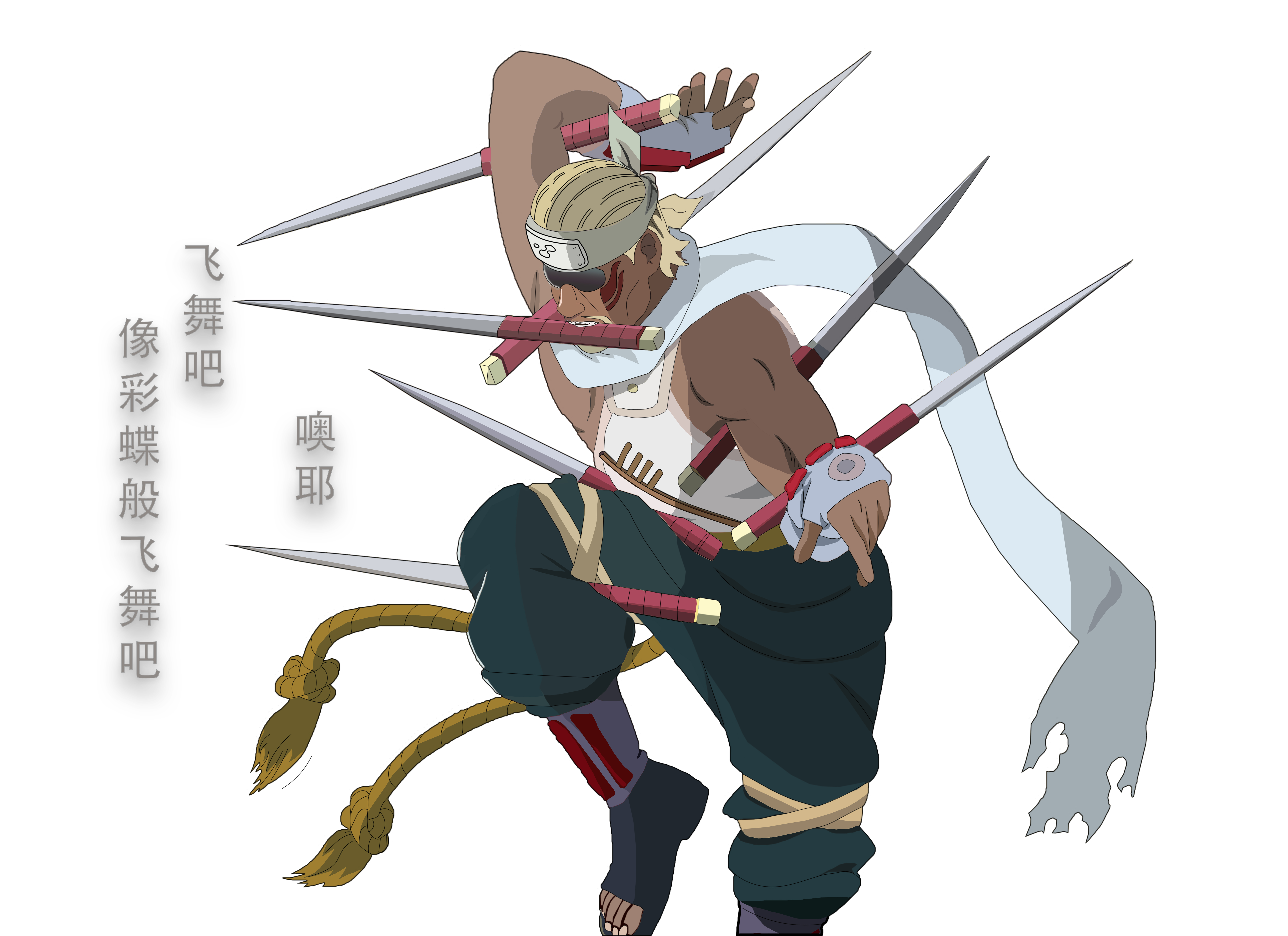 HD desktop wallpaper: Anime, Naruto, Killer Bee (Naruto) download free  picture #474325