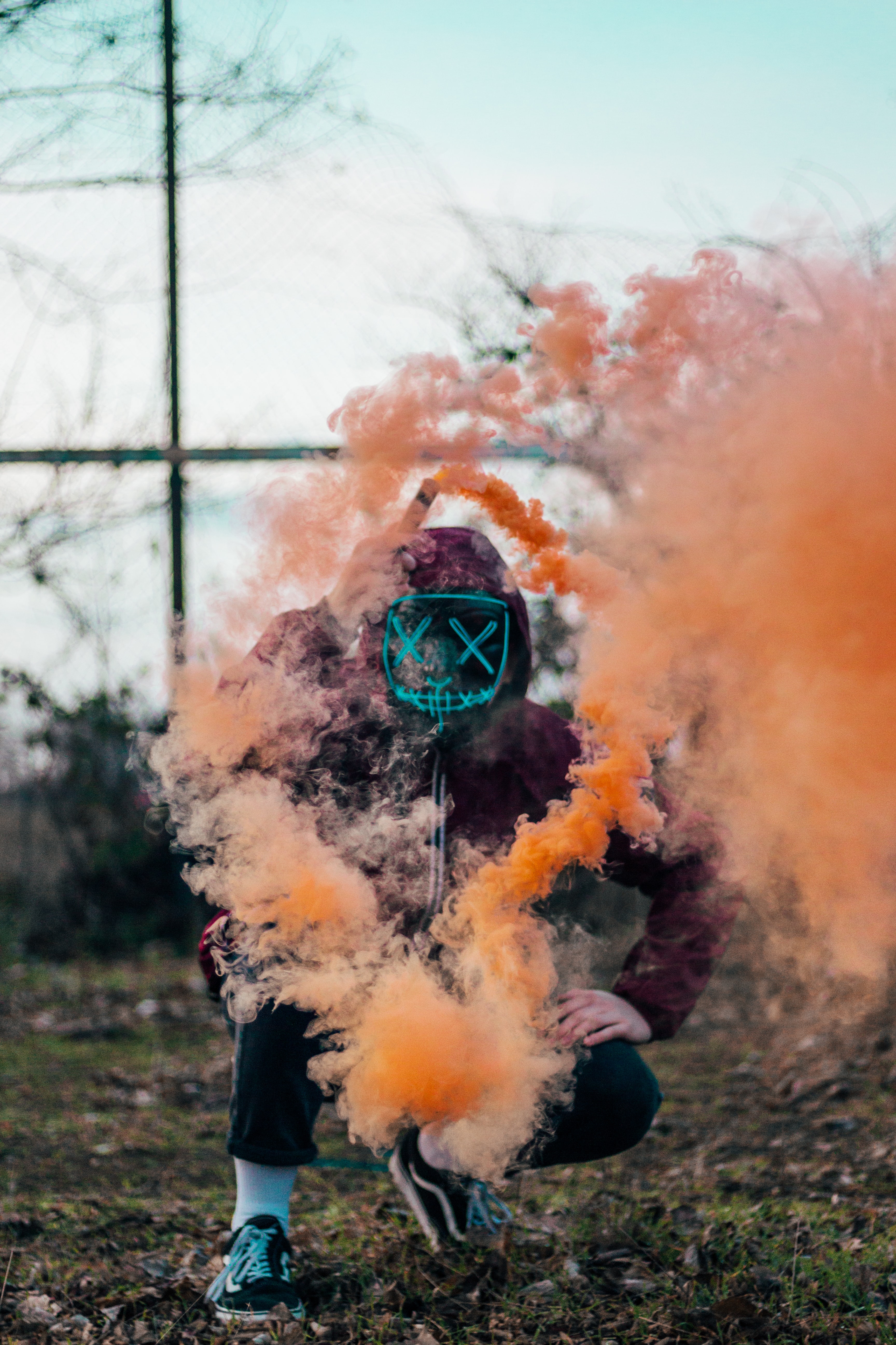 anonymous, smoke, miscellanea, miscellaneous, mask, colored smoke, coloured smoke images