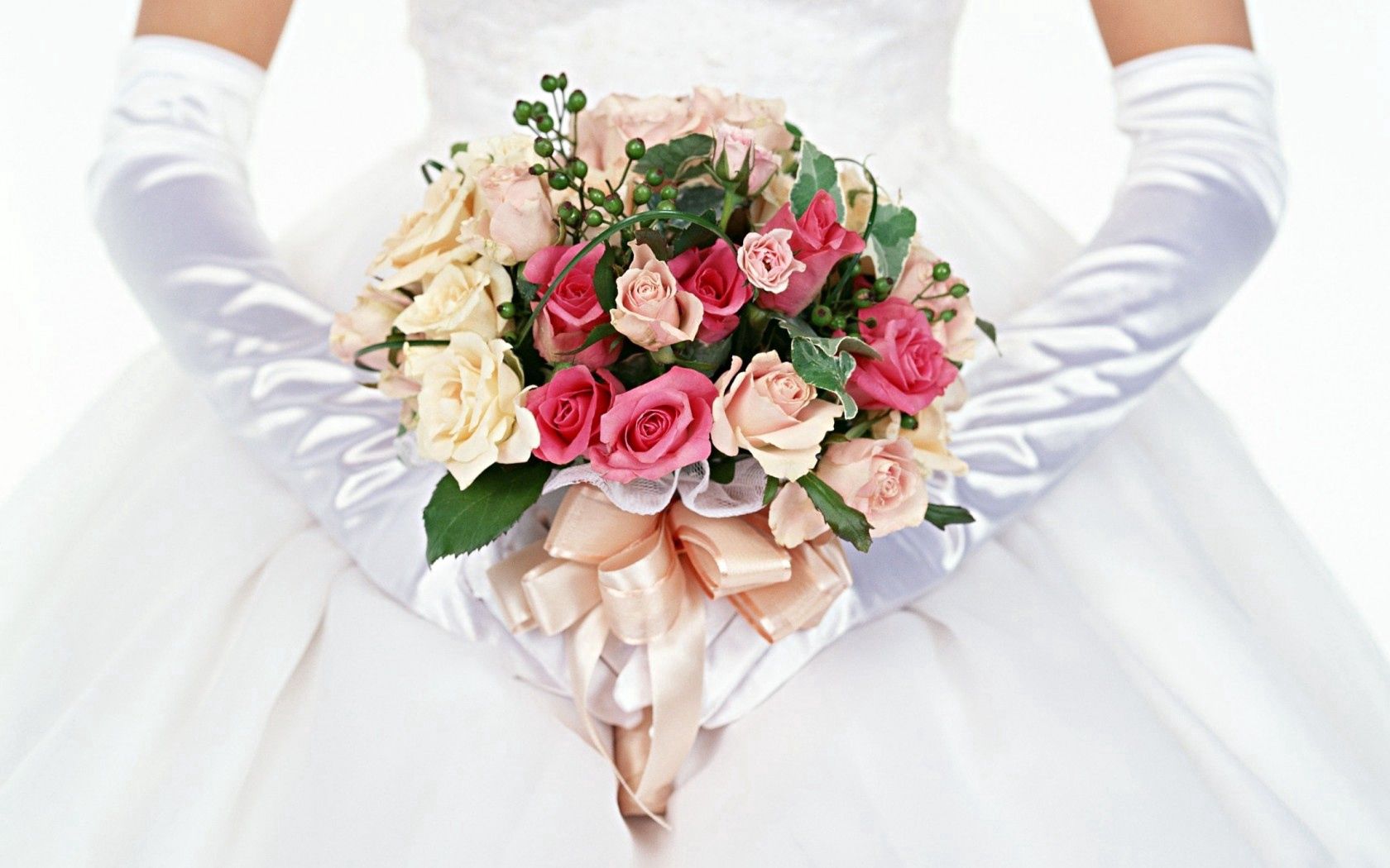 104651 Bildschirmschoner und Hintergrundbilder Braut auf Ihrem Telefon. Laden Sie bouquet, strauß, verschiedenes, handschuhe Bilder kostenlos herunter