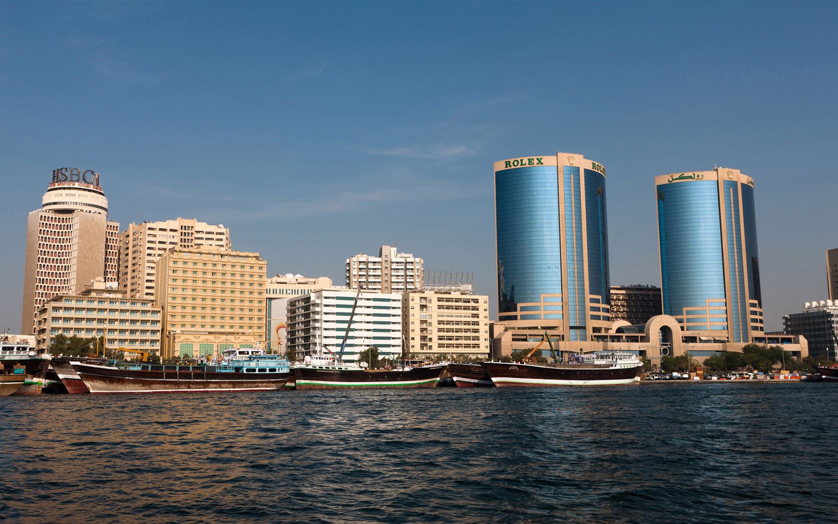 Handy-Wallpaper Städte, Sea, Wolkenkratzer, Gebäude, Dubai, Vereinigte Arabische Emirate kostenlos herunterladen.