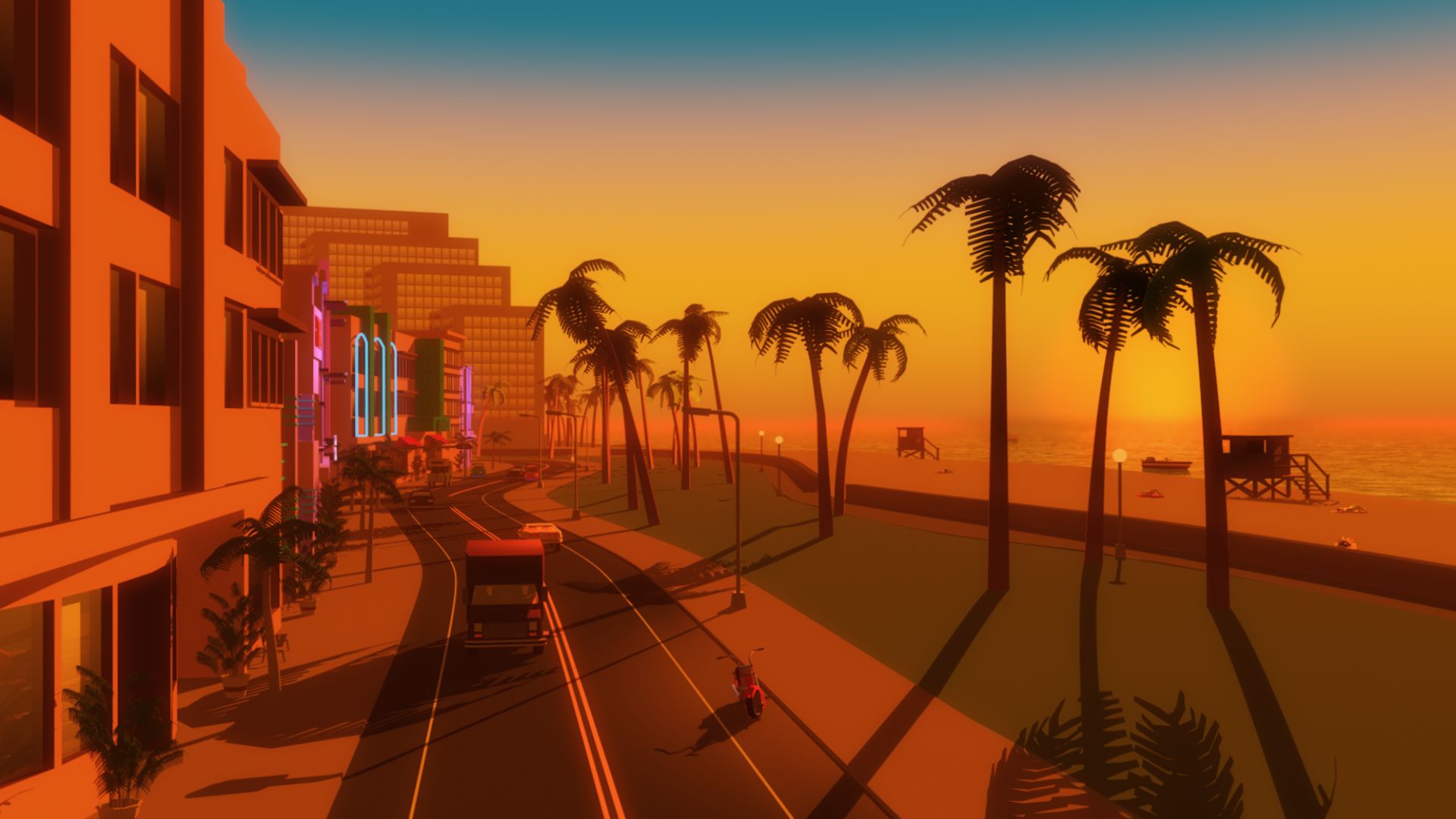 GTA vice City пальмы
