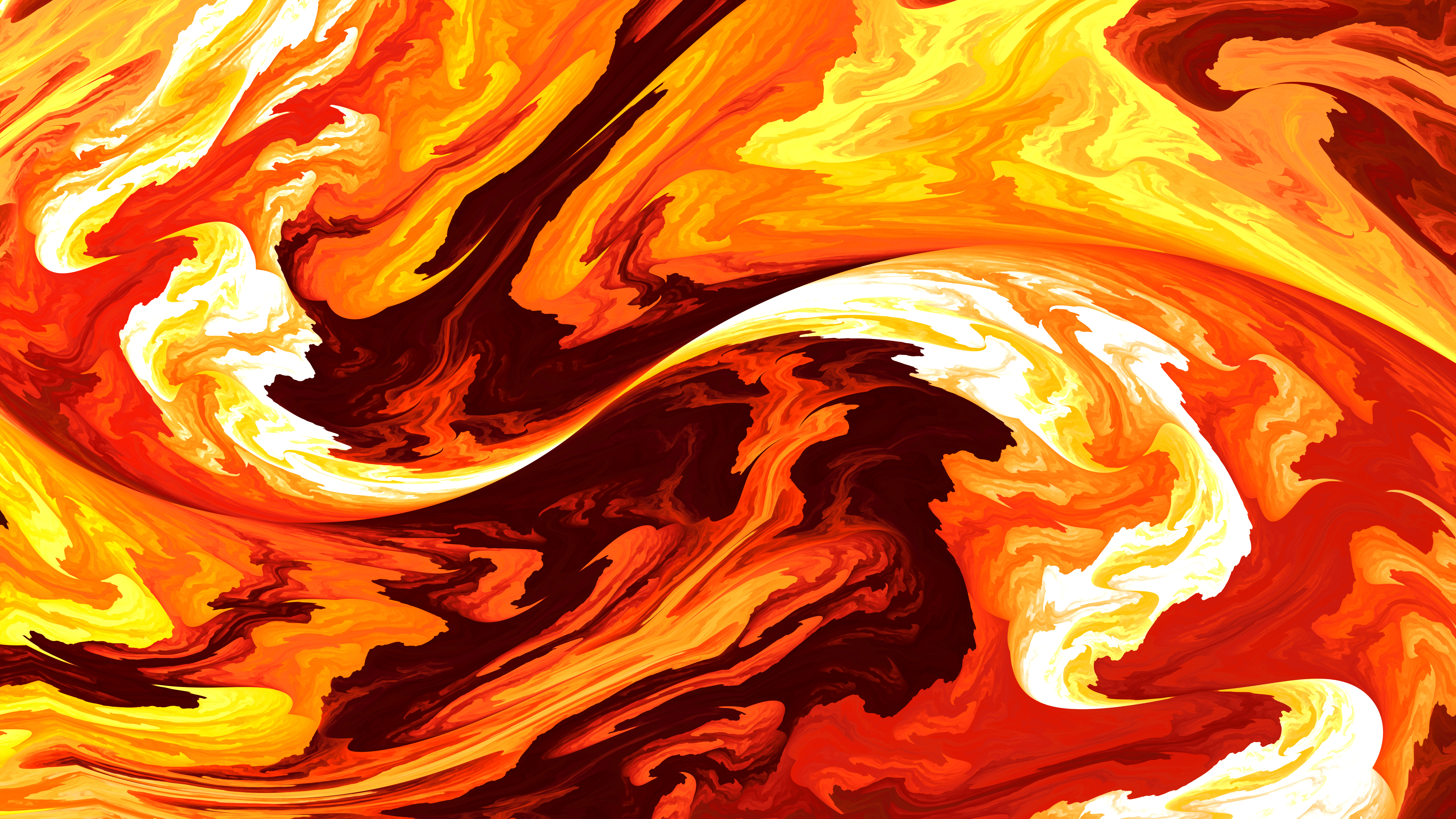 iPhone Wallpapers fiery, fractal, flaming, spots Stains
