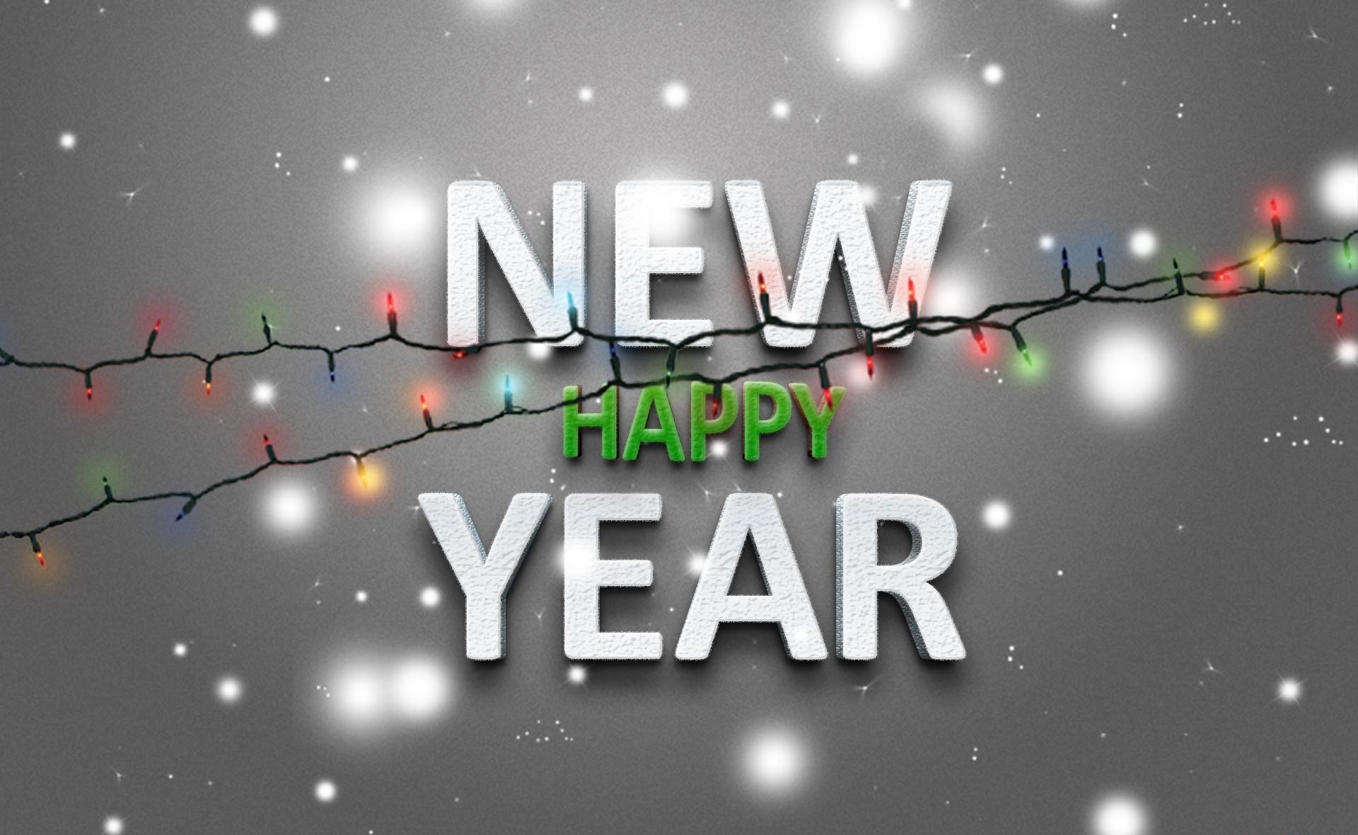 123511 Bildschirmschoner und Hintergrundbilder Neues Jahr auf Ihrem Telefon. Laden Sie garland, neujahr, inschrift, schimmern Bilder kostenlos herunter