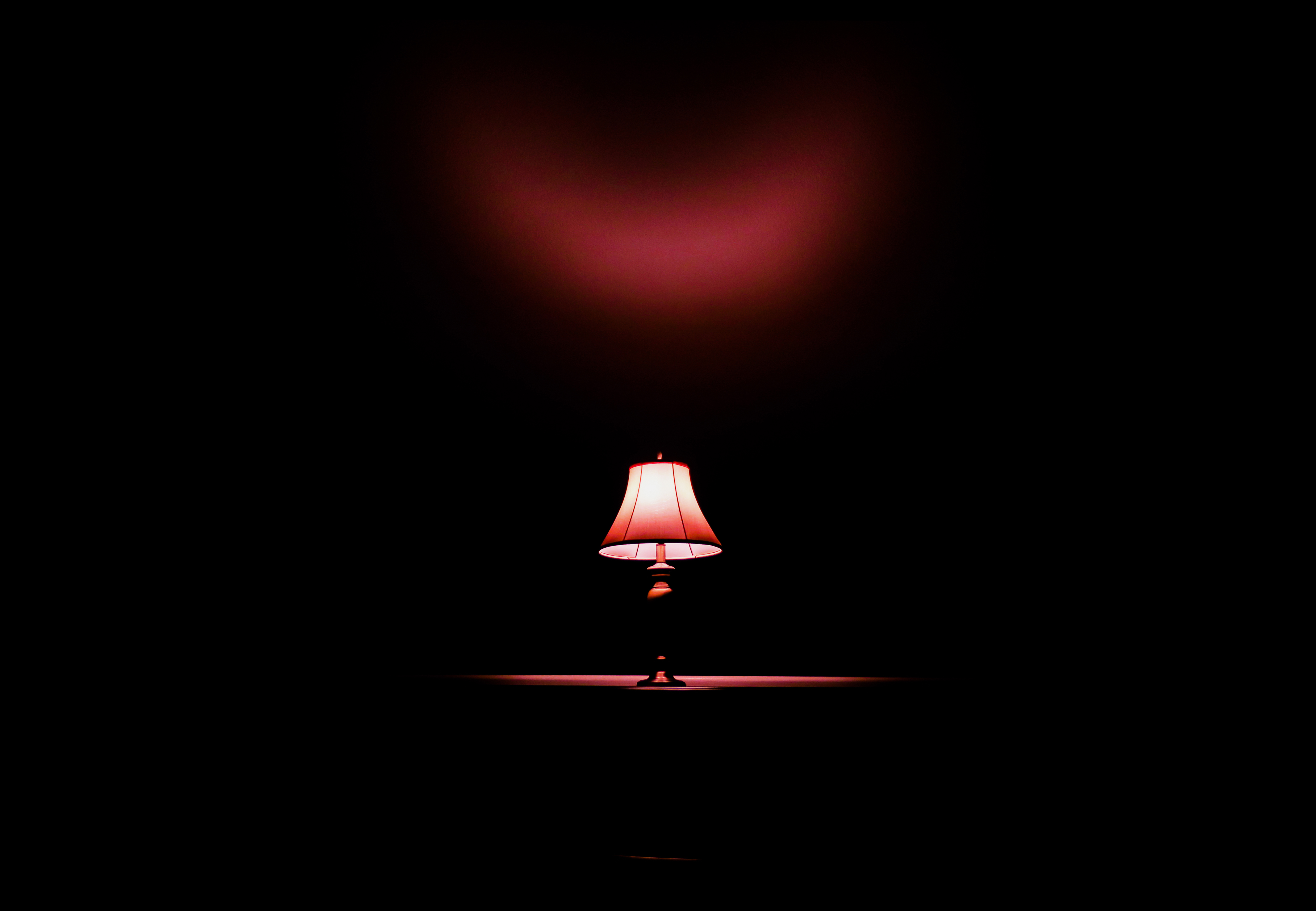 lamp, light, dark, darkness, shine, shadow wallpapers for tablet