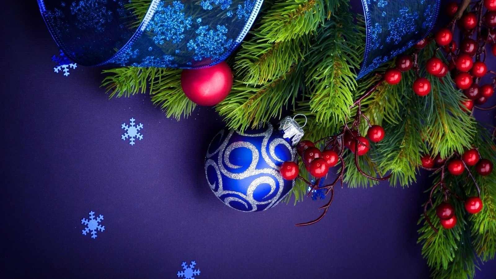 22277 завантажити шпалери різдво, фон, свята, новий рік, блакитний - заставки і картинки безкоштовно