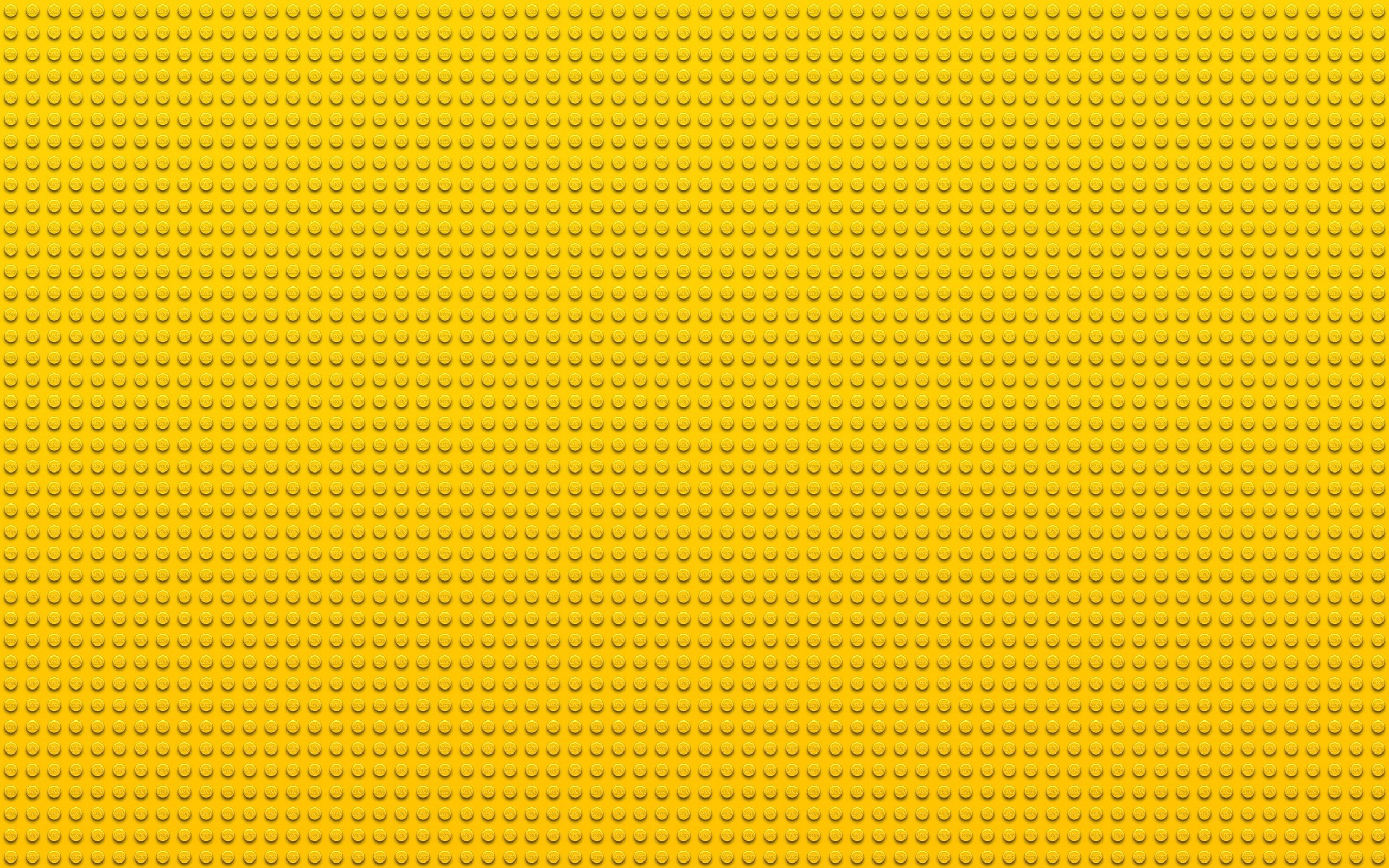 54230 Обои и Лего (Lego) картинки на рабочий стол. Скачать текстуры, точки, круги, желтый заставки на ПК бесплатно