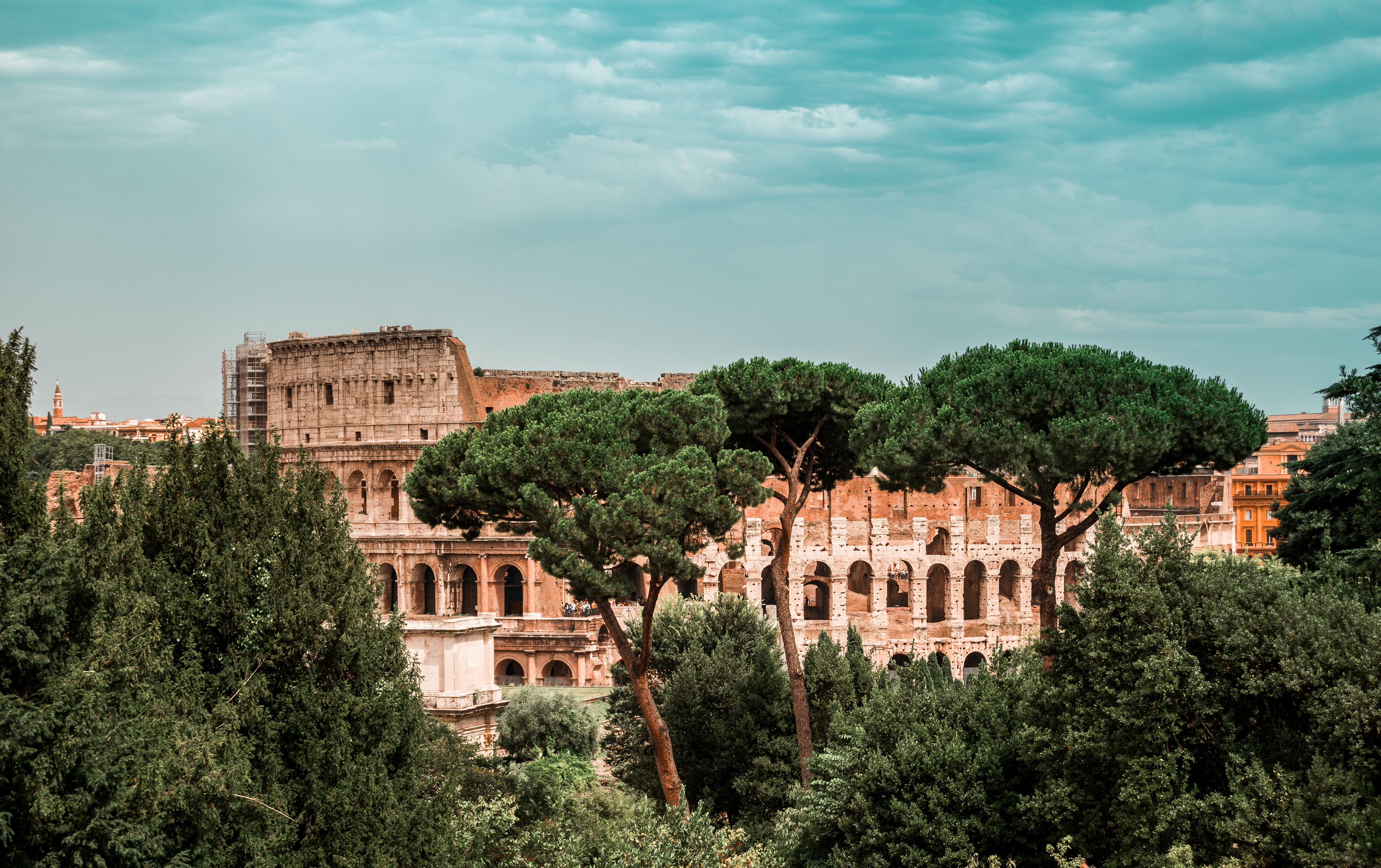 Laden Sie das Italien, Städte, Architektur, Kolosseum, Rom-Bild kostenlos auf Ihren PC-Desktop herunter