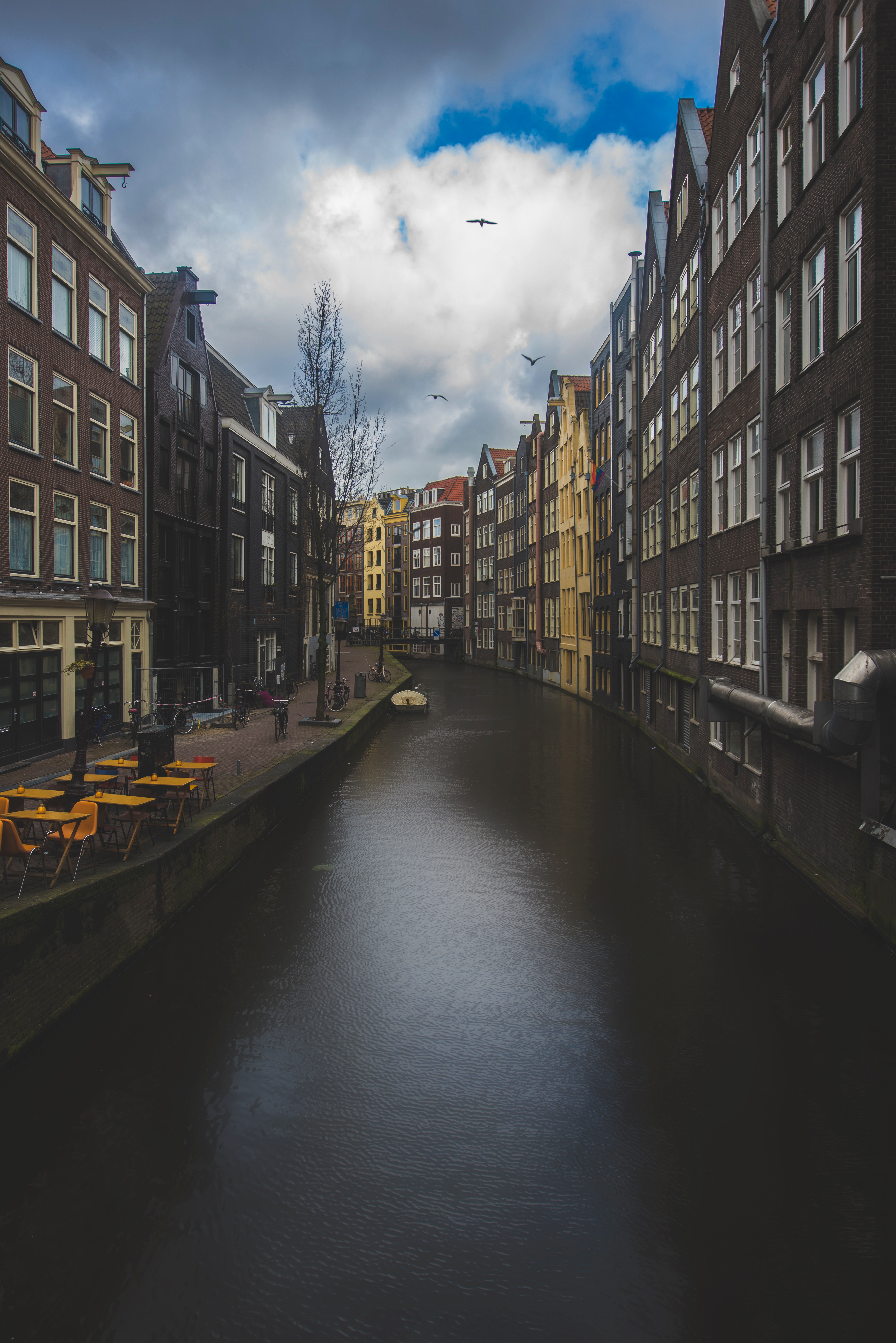 77172 Hintergrundbilder und Amsterdam Bilder auf dem Desktop. Laden Sie niederlande, kanal, städte, gebäude Bildschirmschoner kostenlos auf den PC herunter