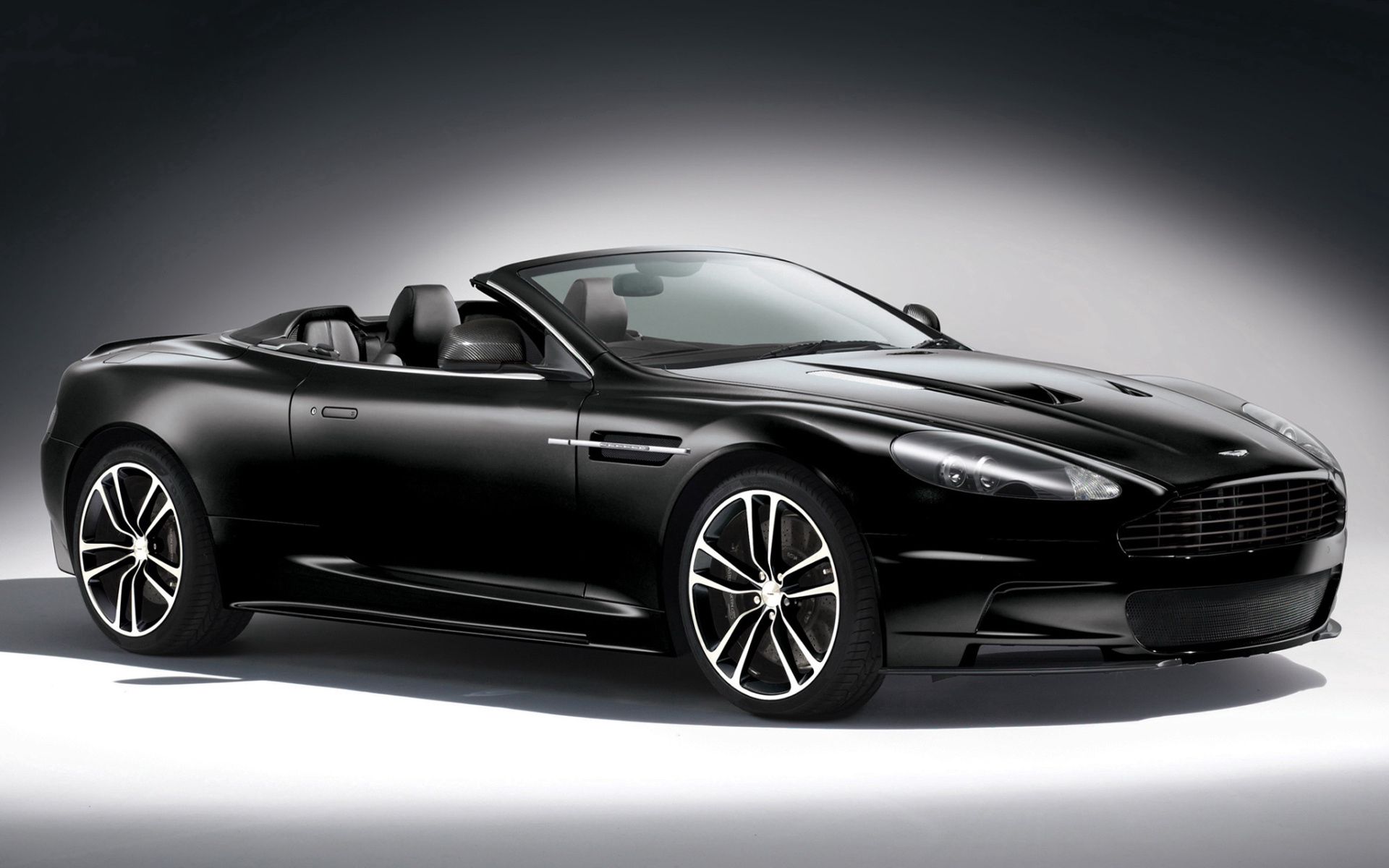 side view, black, aston martin, cars, cabriolet, dbs, carbon edition 2160p