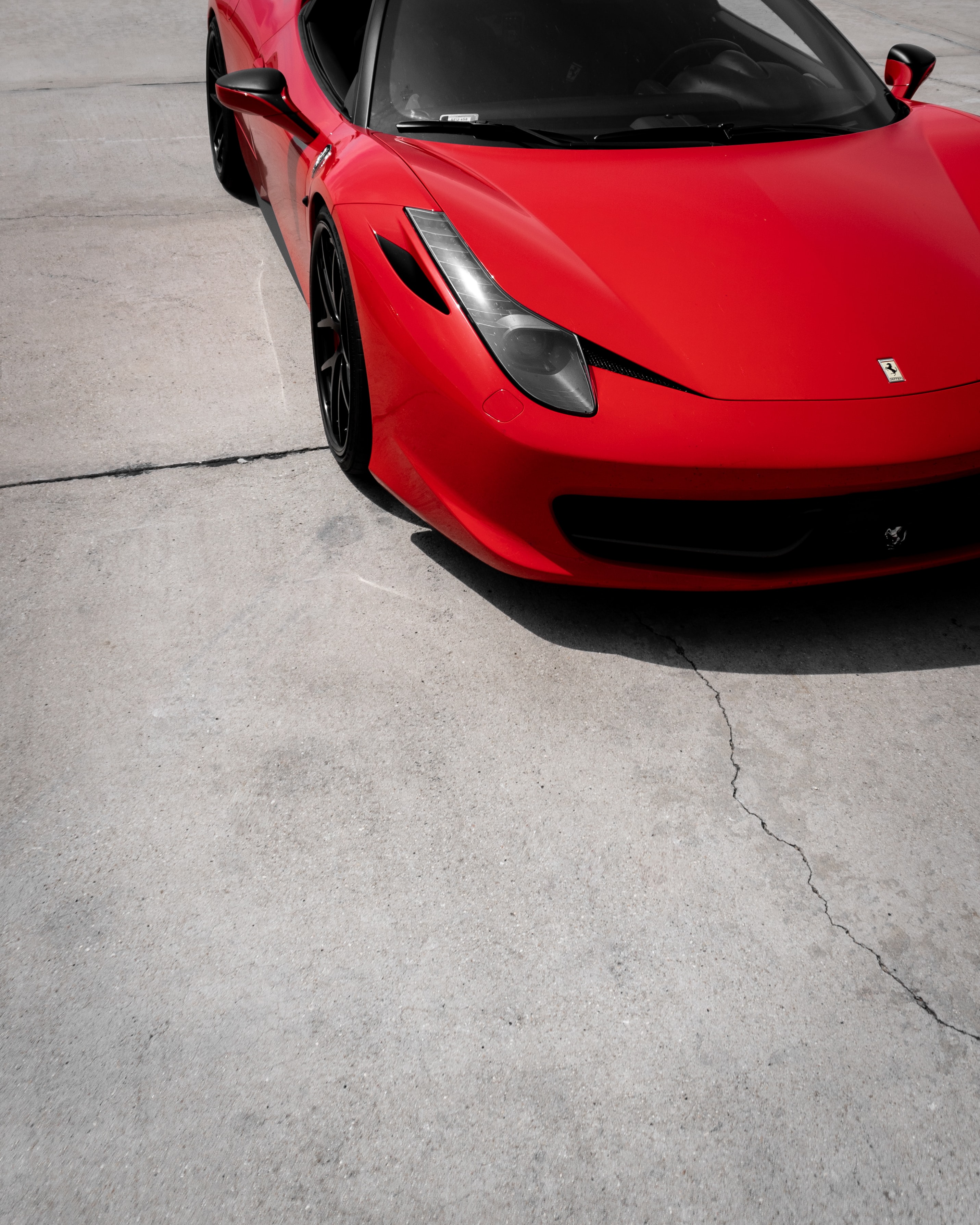 57042 Bildschirmschoner und Hintergrundbilder Ferrari 458 auf Ihrem Telefon. Laden Sie rot, cars, sportwagen, wagen Bilder kostenlos herunter