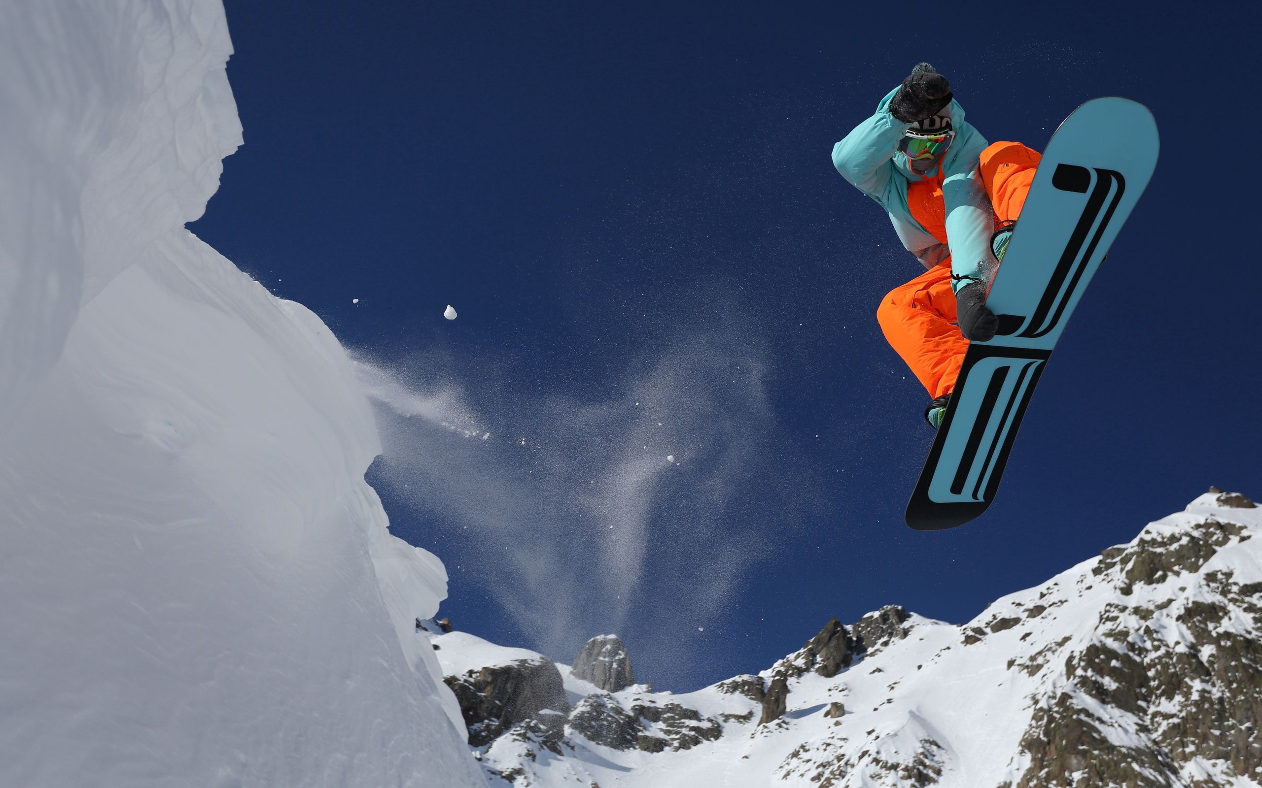 Laden Sie das Sport, Mountains, Schnee, Snowboard-Bild kostenlos auf Ihren PC-Desktop herunter