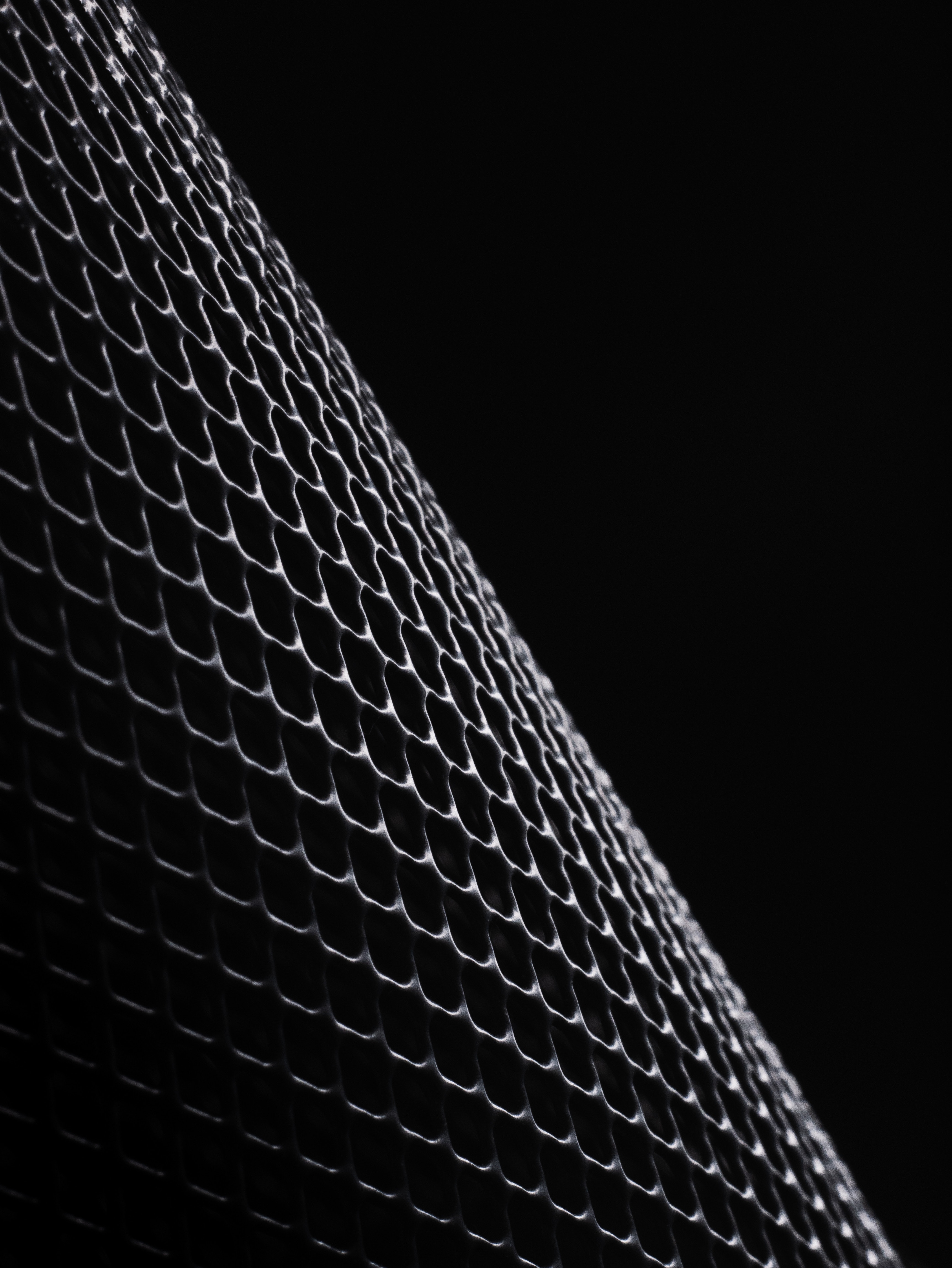 Grid surface, structure, black, dark Lock Screen