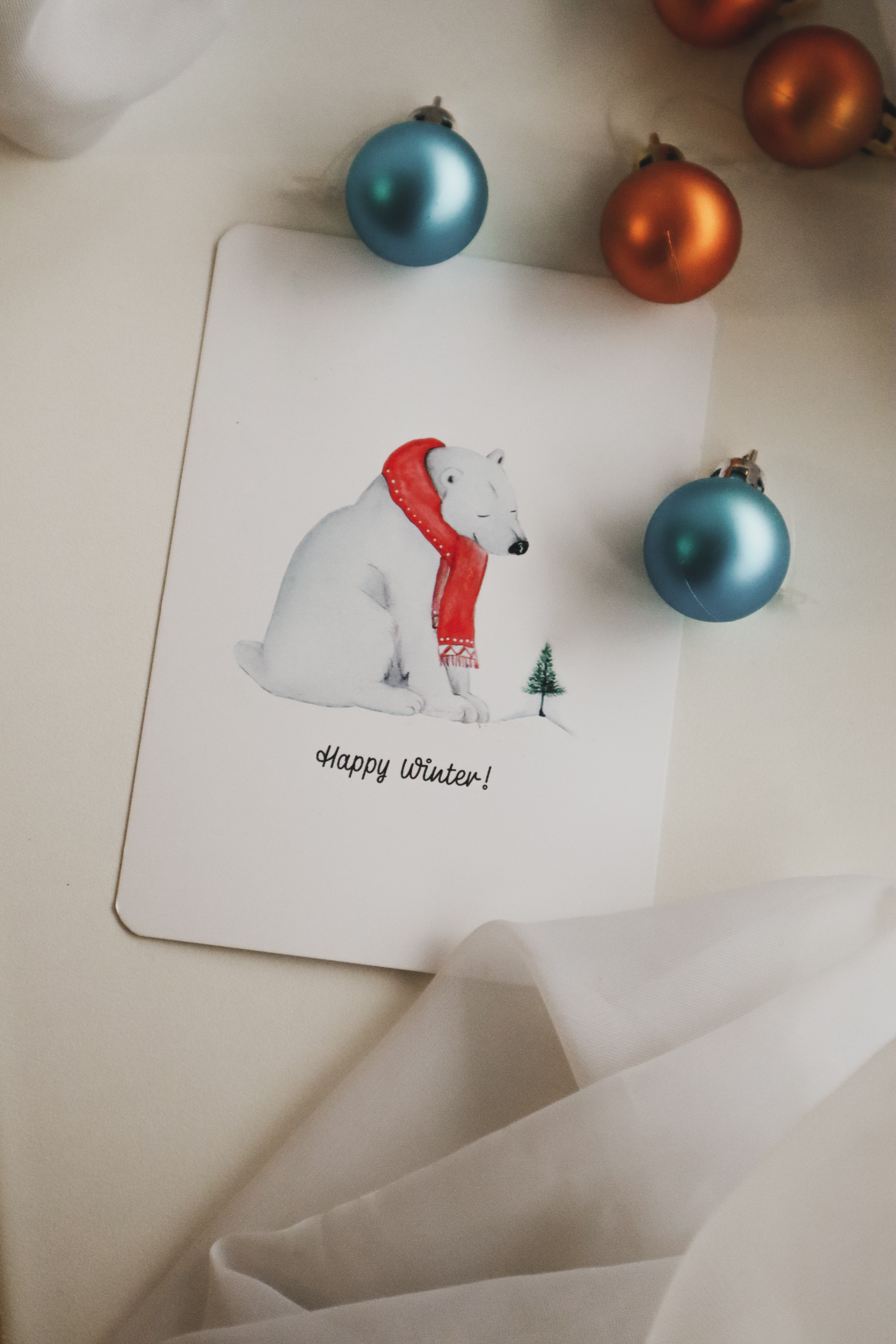 Handy-Wallpaper Feiertage, Neujahr, Dekoration, Weihnachten, Neues Jahr, Bälle, Postkarte kostenlos herunterladen.