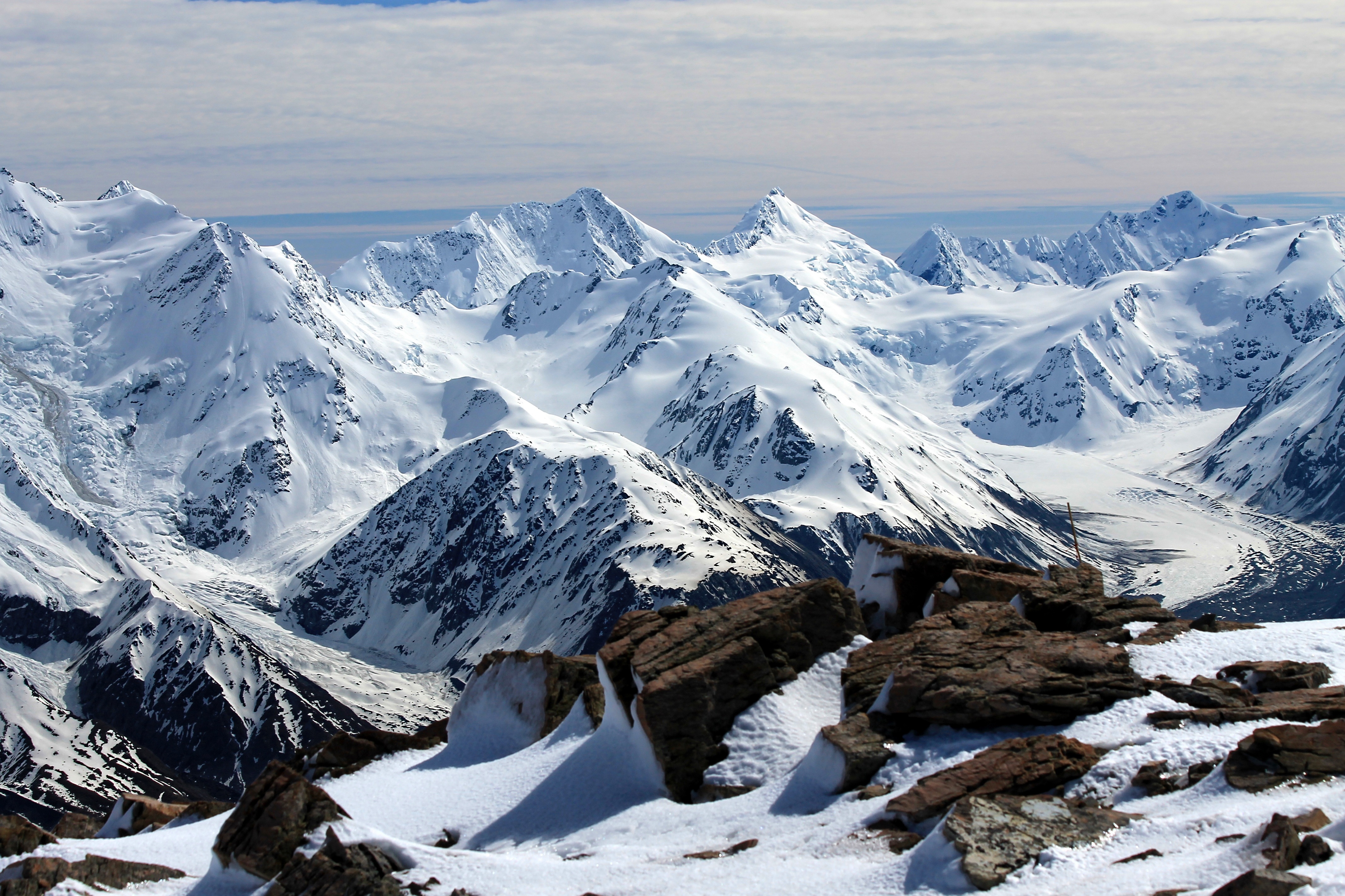 112351 Bild herunterladen natur, mountains, schnee, scheitel, nach oben, neuseeland - Hintergrundbilder und Bildschirmschoner kostenlos