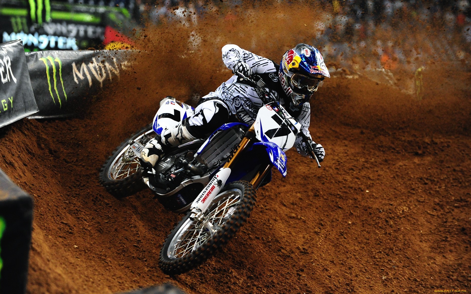 motocross, sports, transport, motorcycles Phone Background