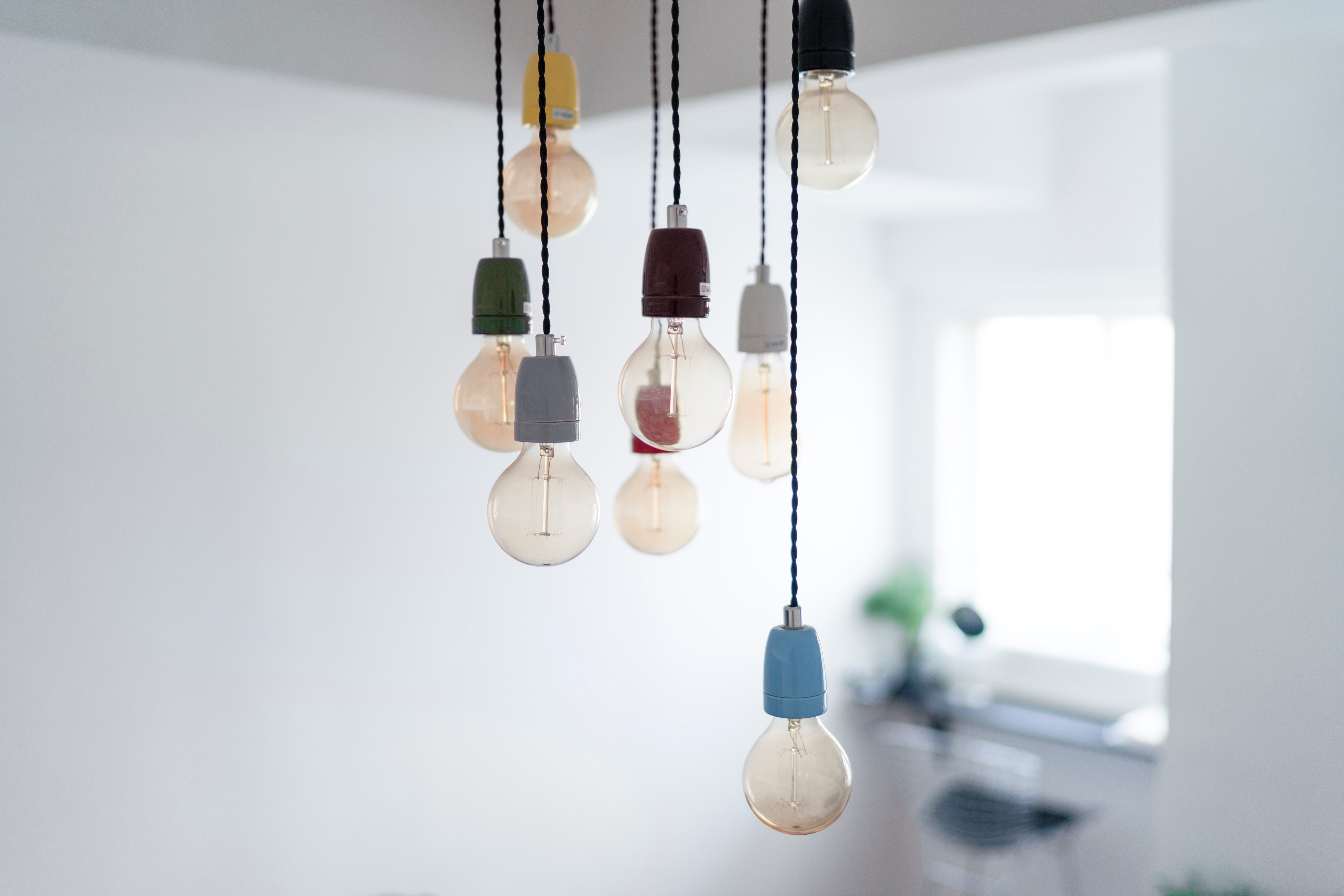 light bulbs, chandelier, miscellanea, miscellaneous, electricity Aesthetic wallpaper
