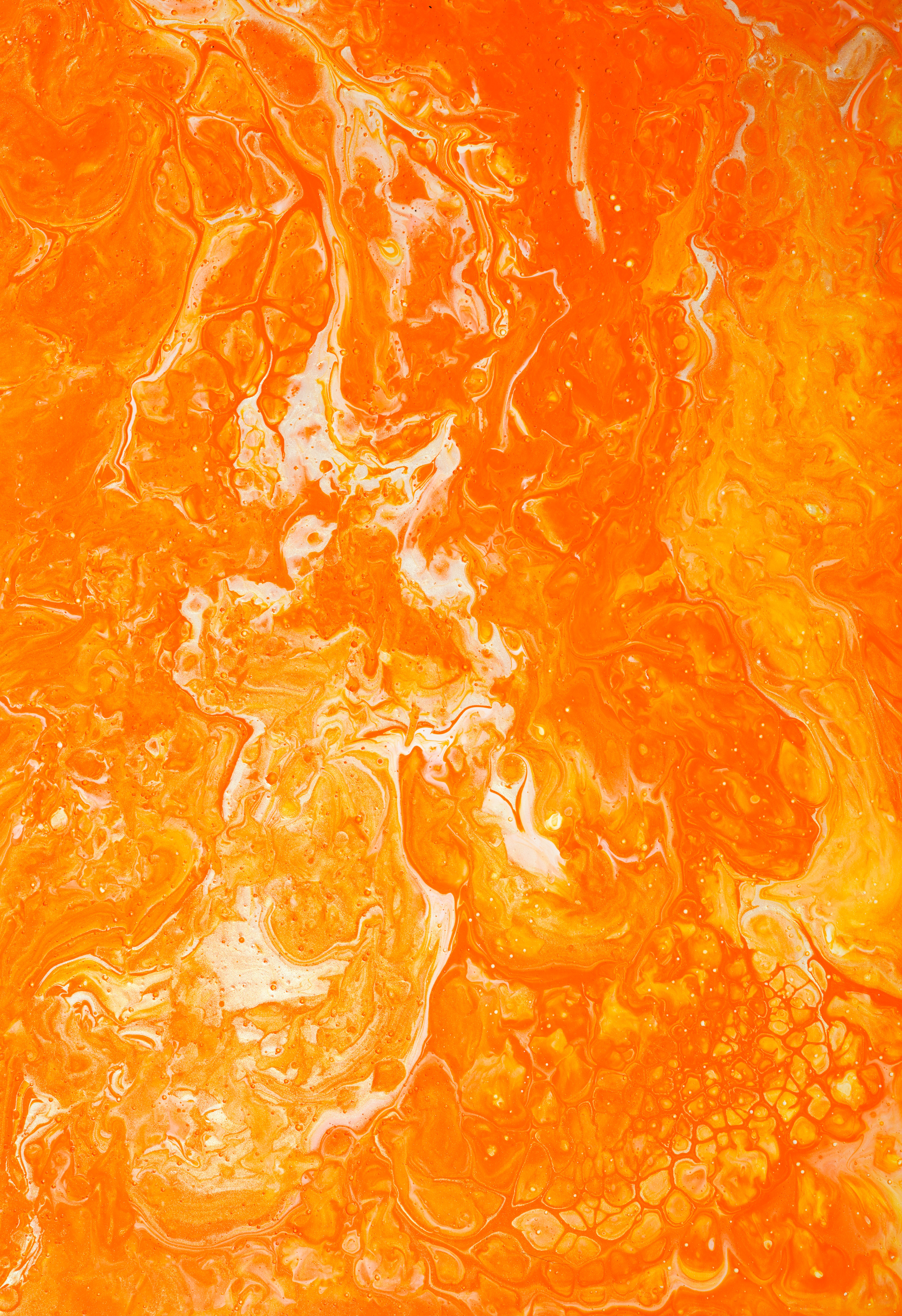 90073 free download Orange wallpapers for phone, divorces, bright, abstract, paint Orange images and screensavers for mobile