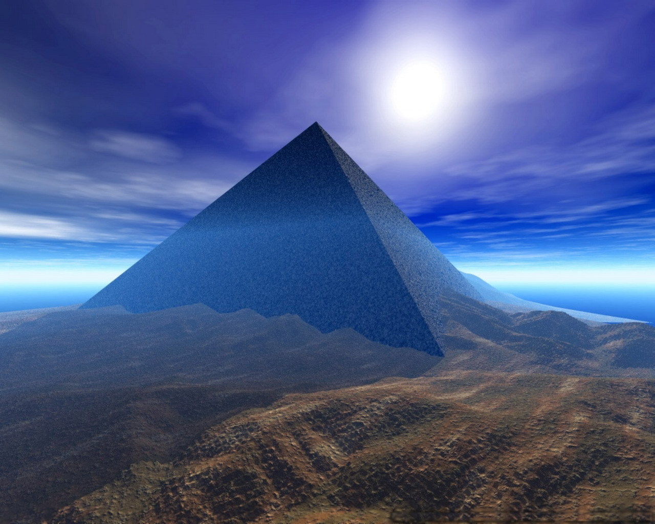 20440 Bildschirmschoner und Hintergrundbilder Pyramiden auf Ihrem Telefon. Laden Sie hintergrund, pyramiden, blau Bilder kostenlos herunter