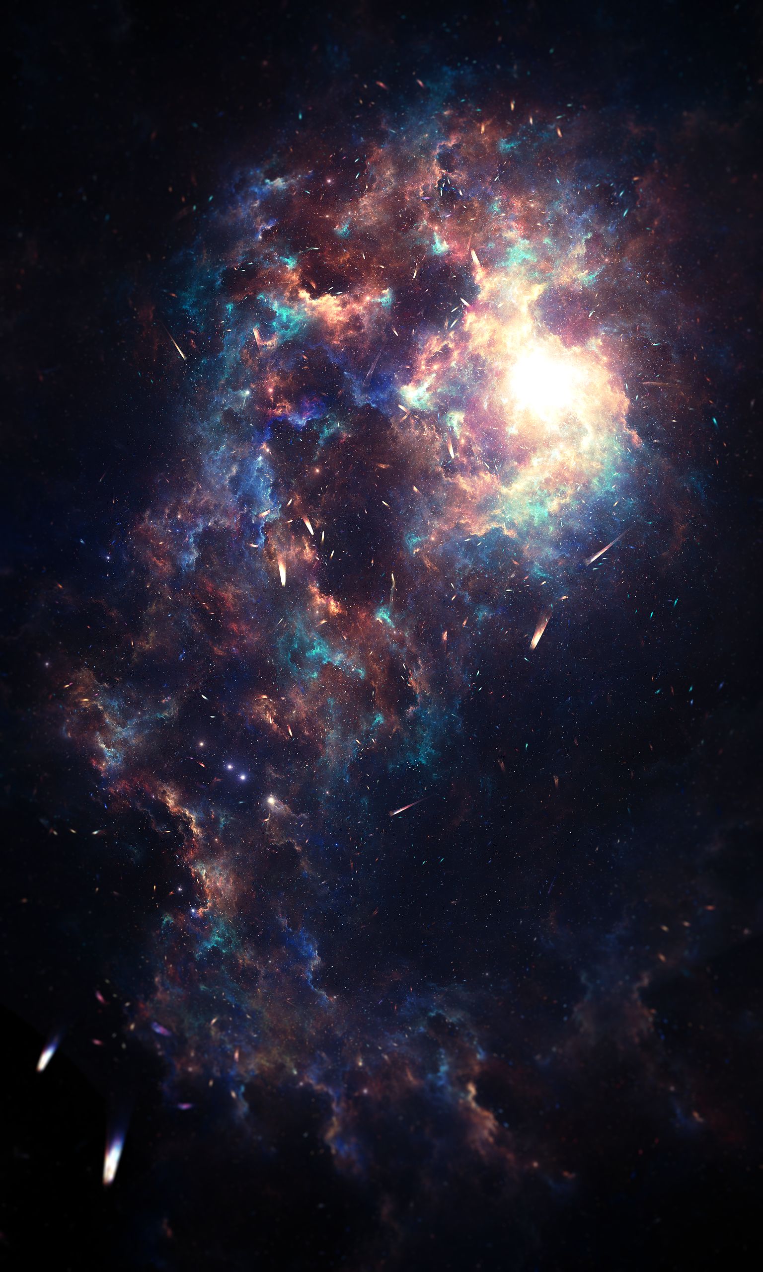 Galaxy iPhone Background