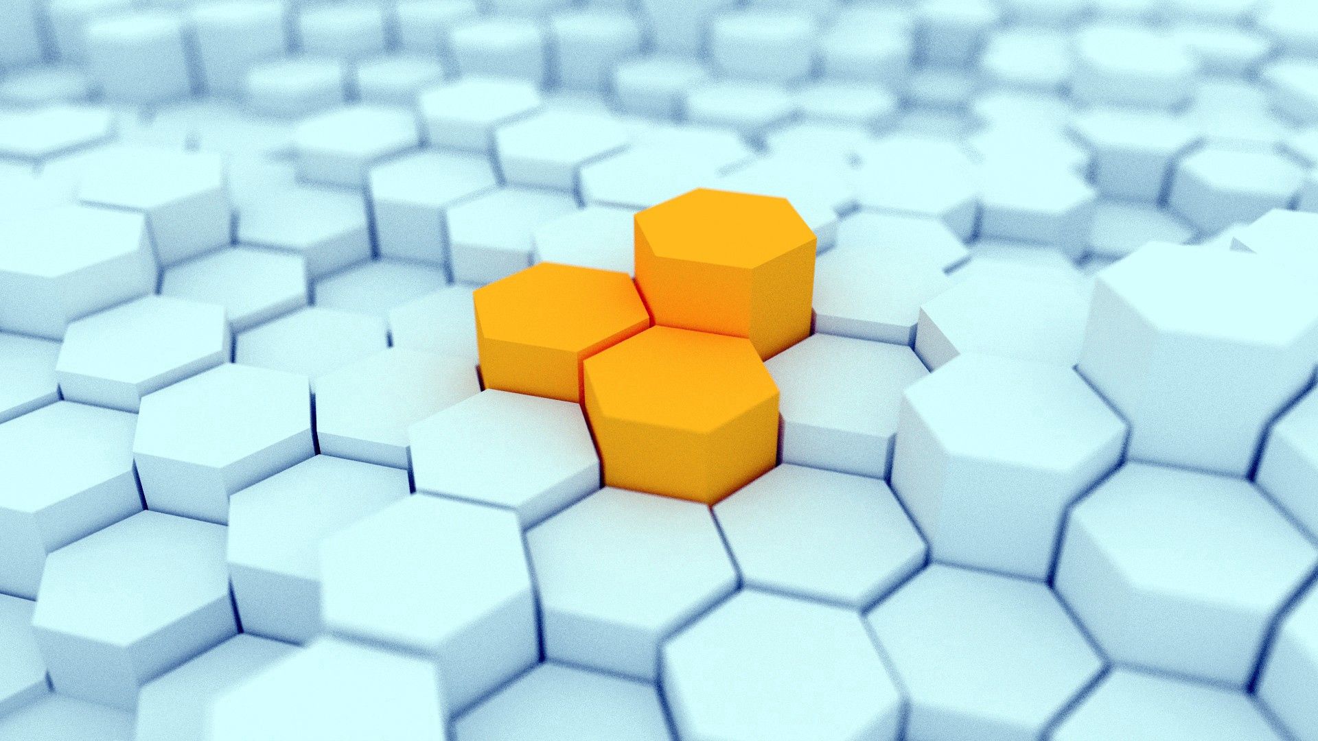 Phone Background Full HD 3d, light coloured, color, honeycomb