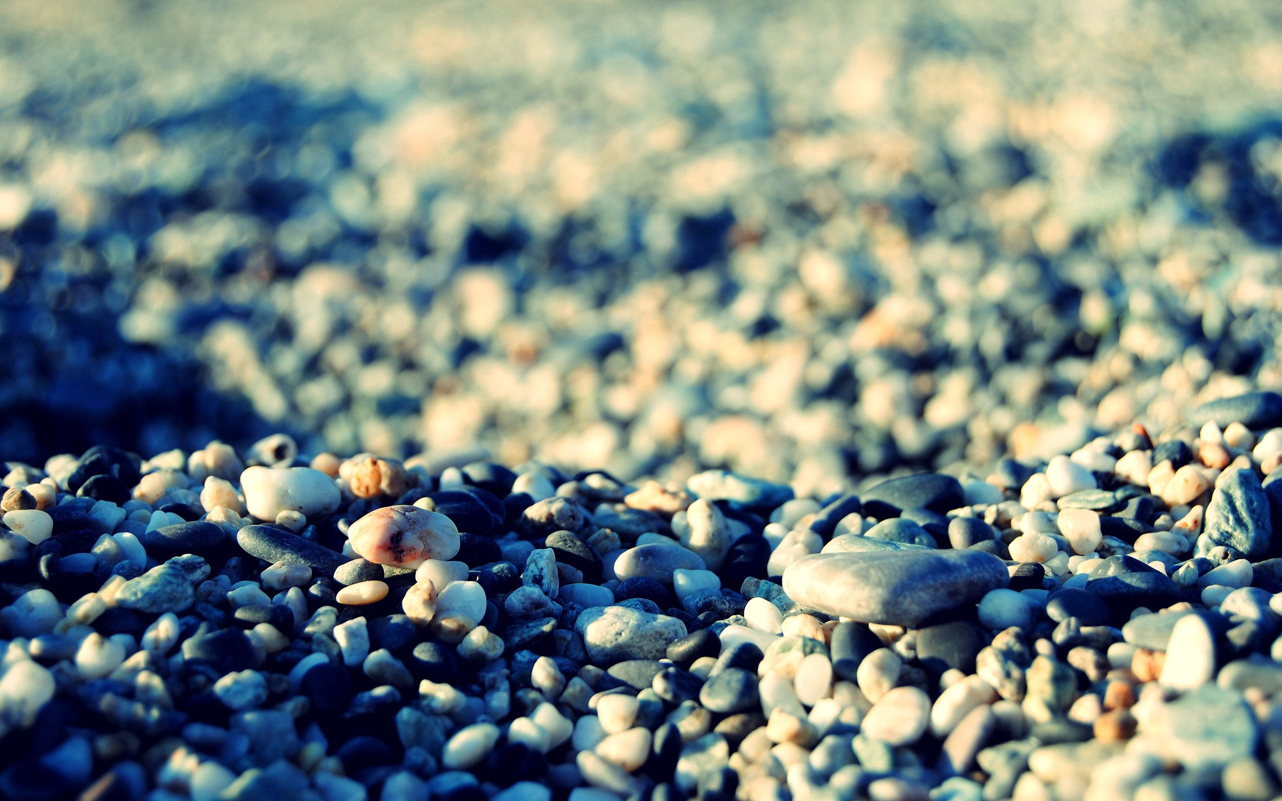 gray, beach, shadows, stones HD Mobile