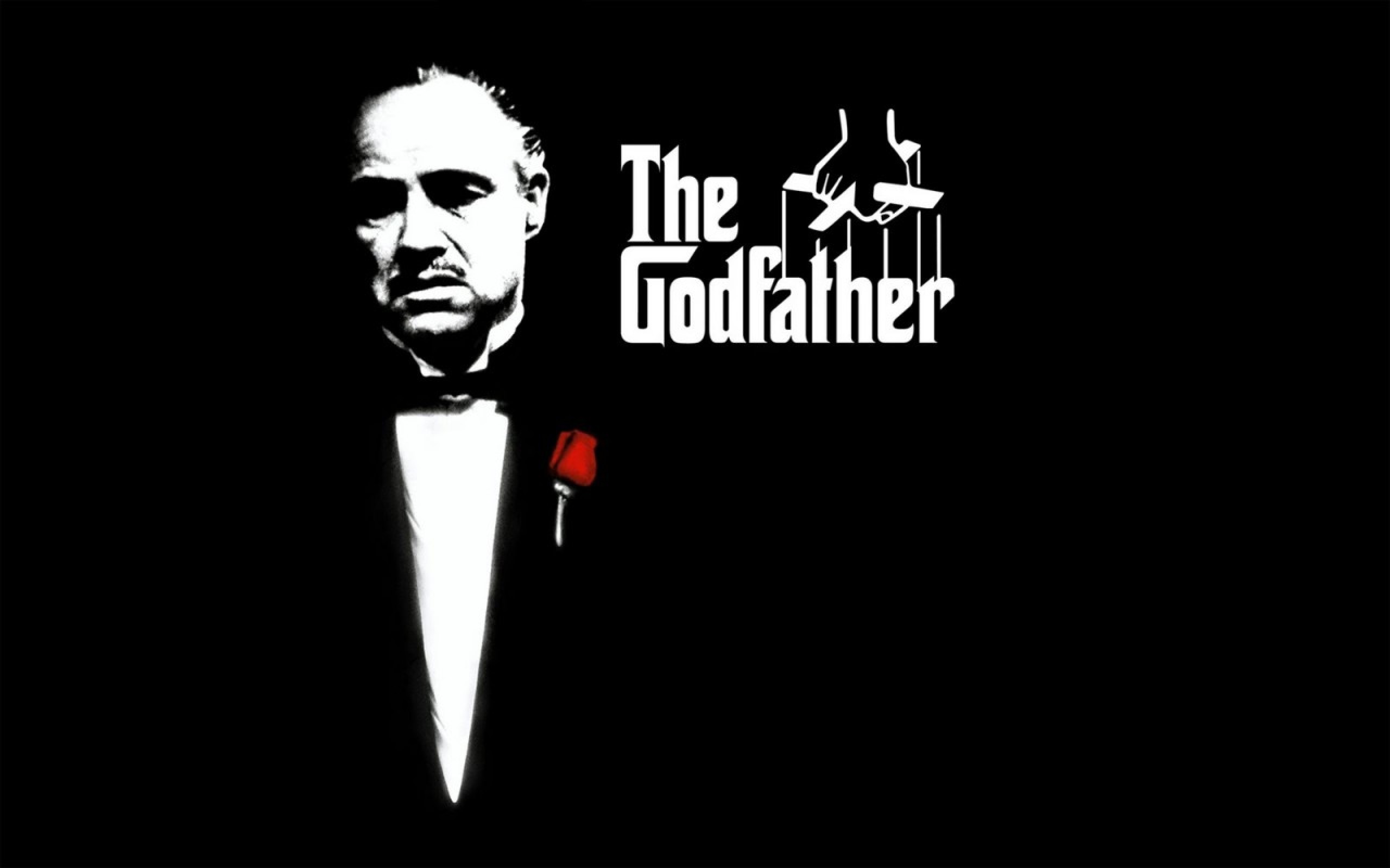 godfather, cinema, black Full HD