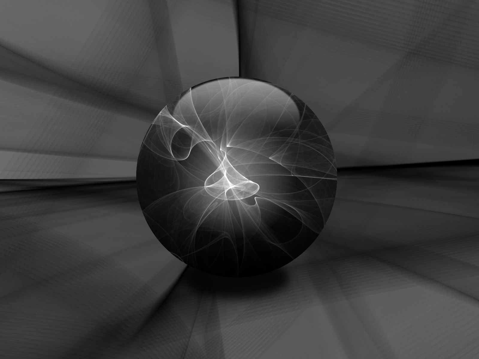 abstract, cgi, ball, dark for android