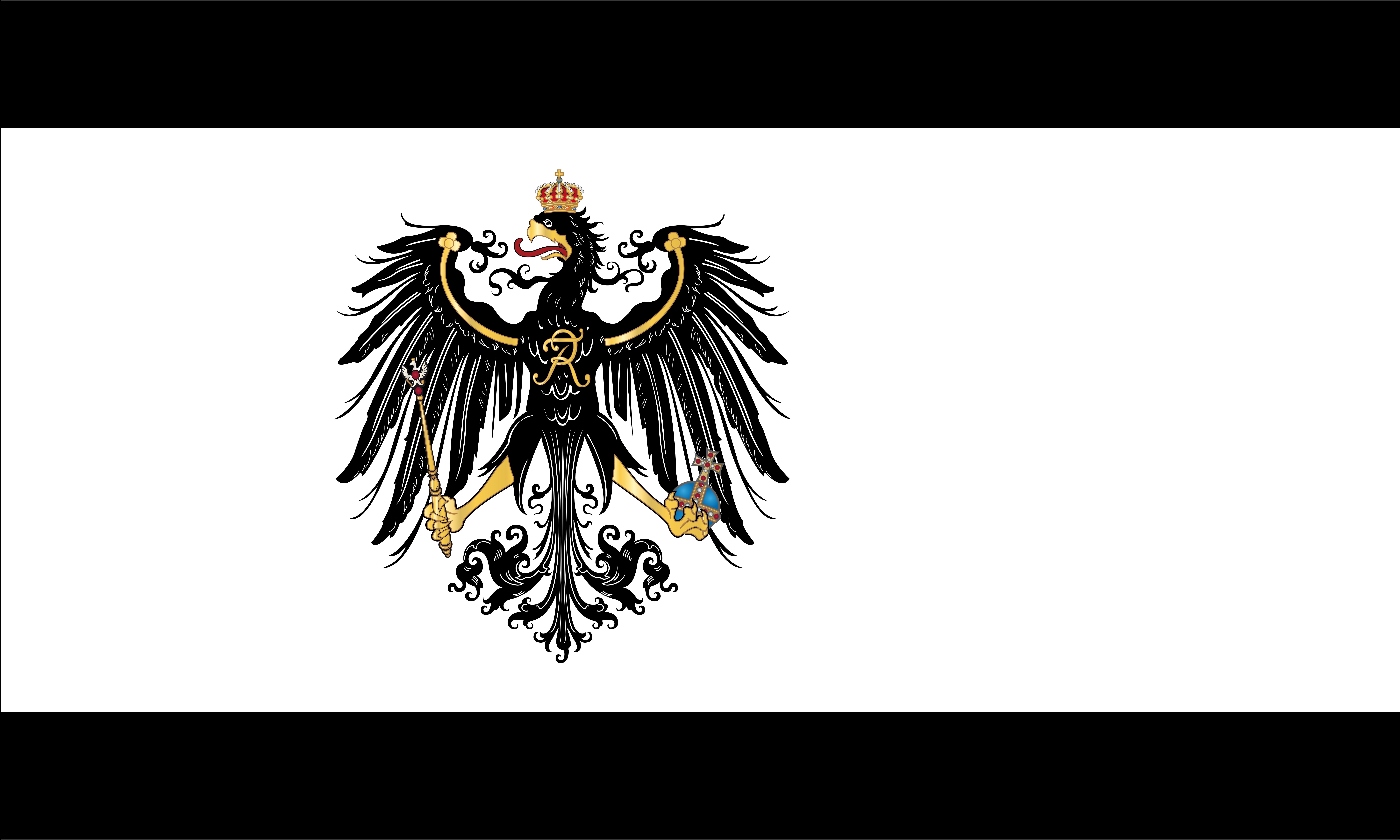 Флаг Пруссии 18 века