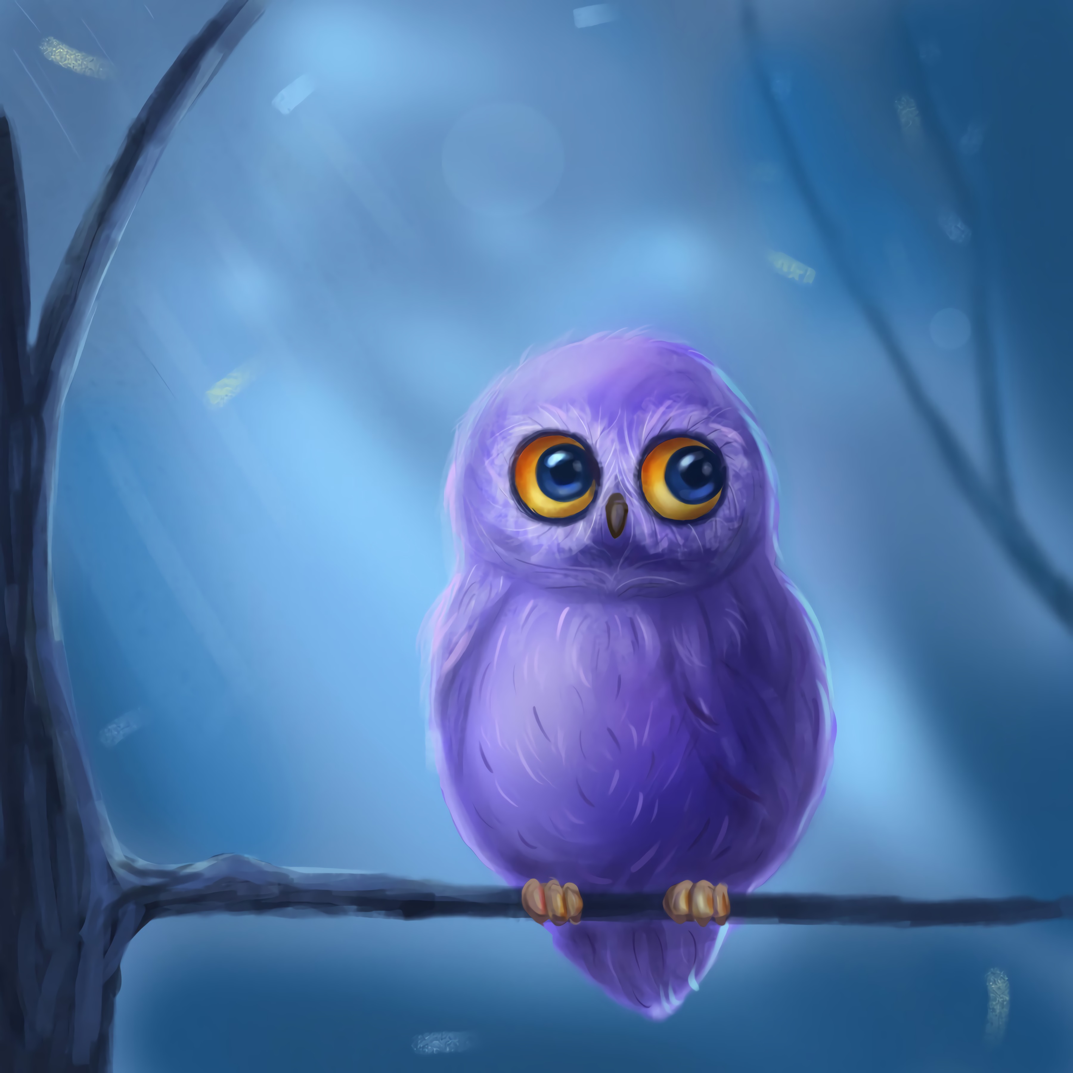 owl, art, bird, nice, sweetheart