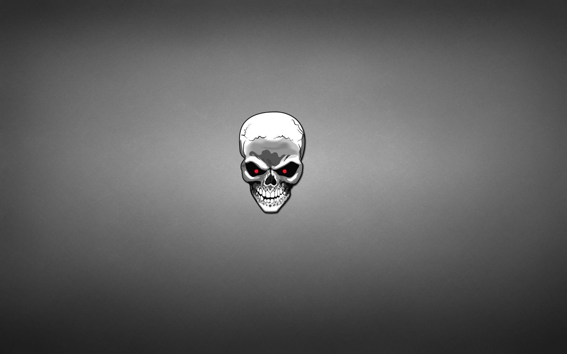 iPhone Wallpapers minimalism, grey, art Skull