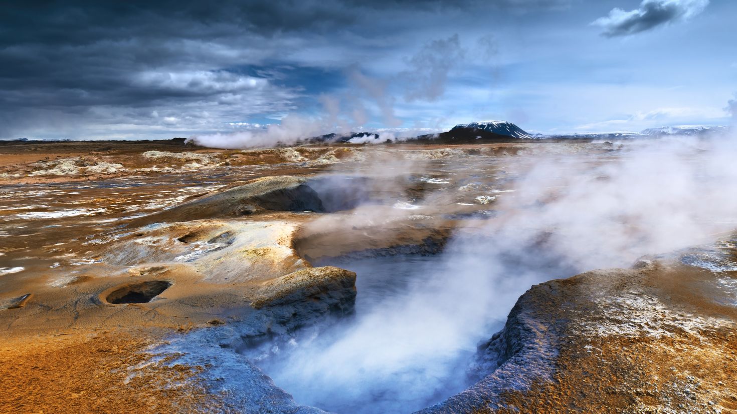 Геотермальные источники энергии Исландия
