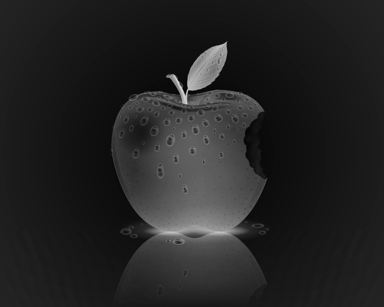16291 Hintergrundbild herunterladen apple-, marken, hintergrund, logos, äpfel, schwarz - Bildschirmschoner und Bilder kostenlos