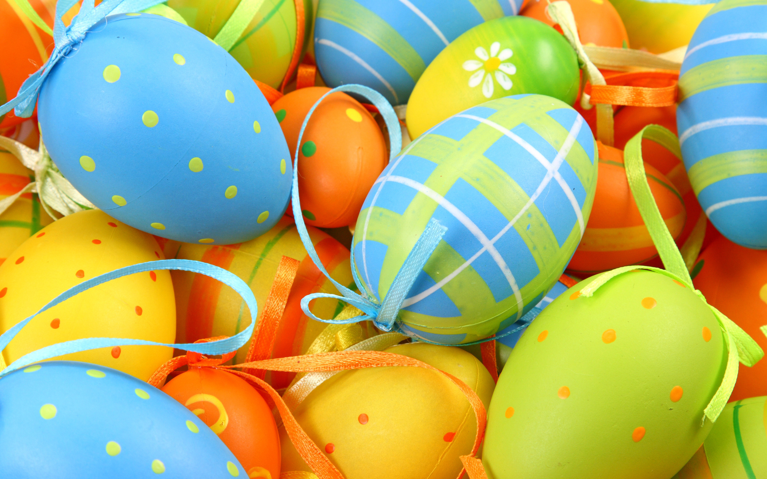 HD desktop wallpaper: Easter, Holiday, Colorful, Ribbon, Easter Egg download  free picture #175834