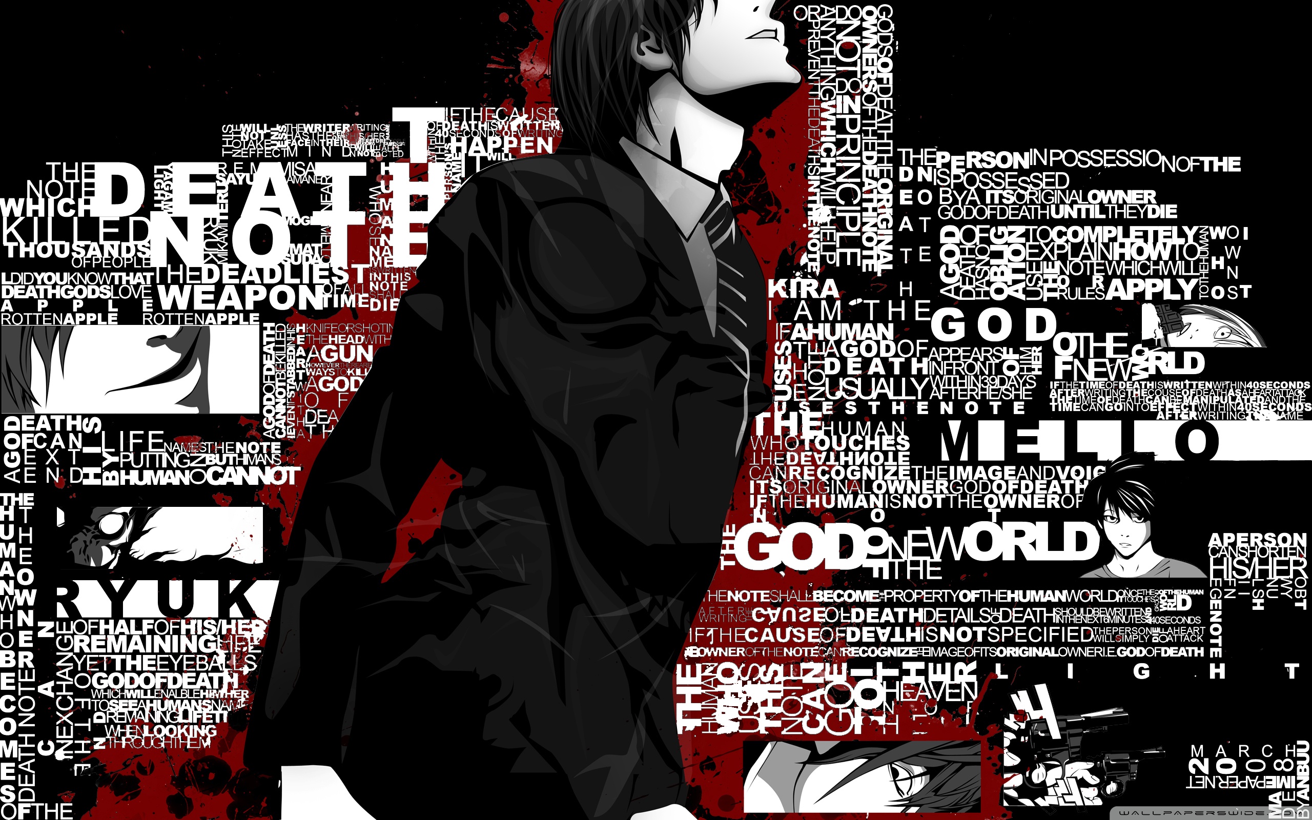 anime, death note Smartphone Background