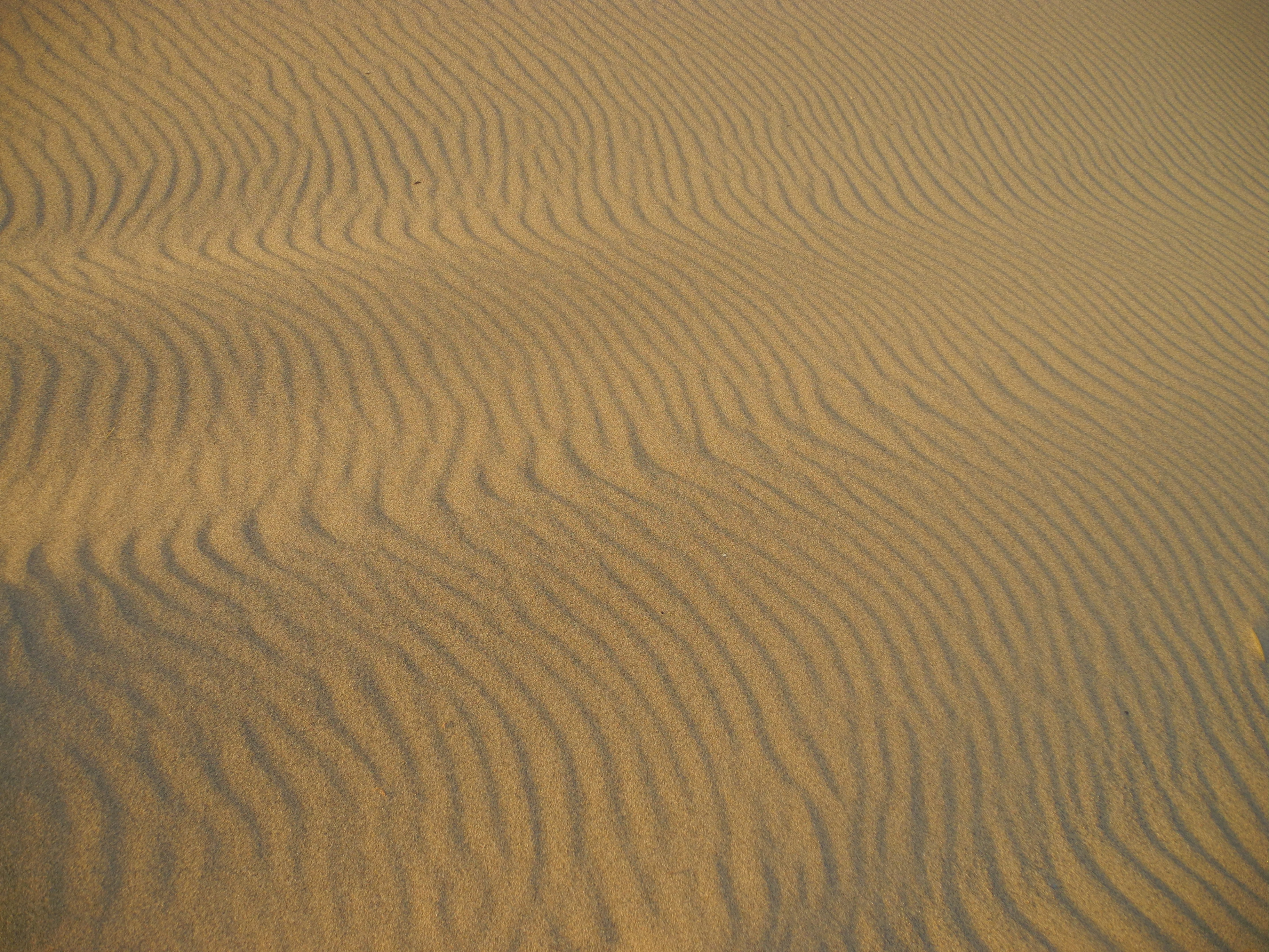 iPhone Wallpapers desert, waves, surface, nature Sand