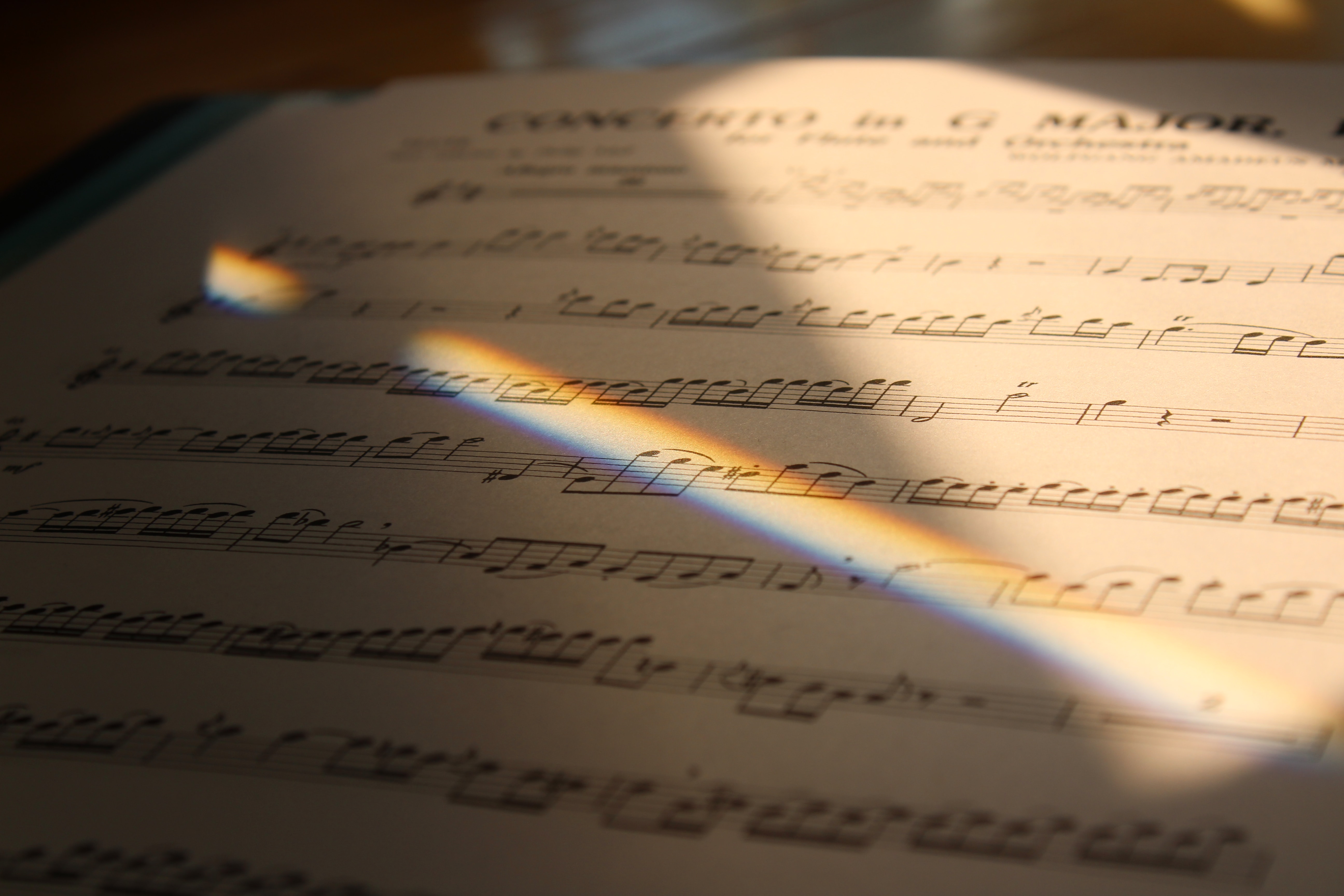 music, rainbow, miscellanea, miscellaneous, notes, ray