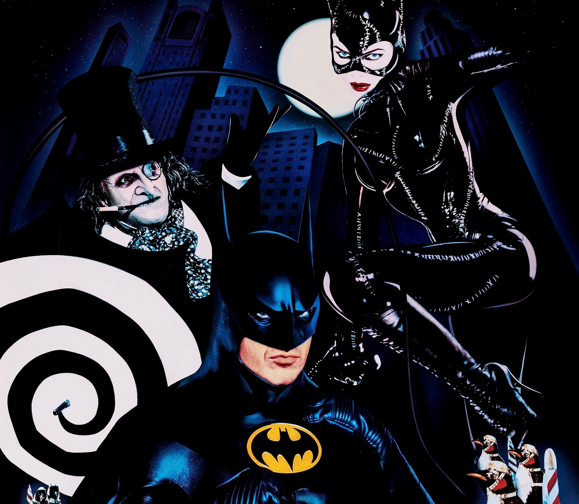 HD desktop wallpaper: Batman, Catwoman, Movie, Batman Returns, Penguin (Dc  Comics) download free picture #502110